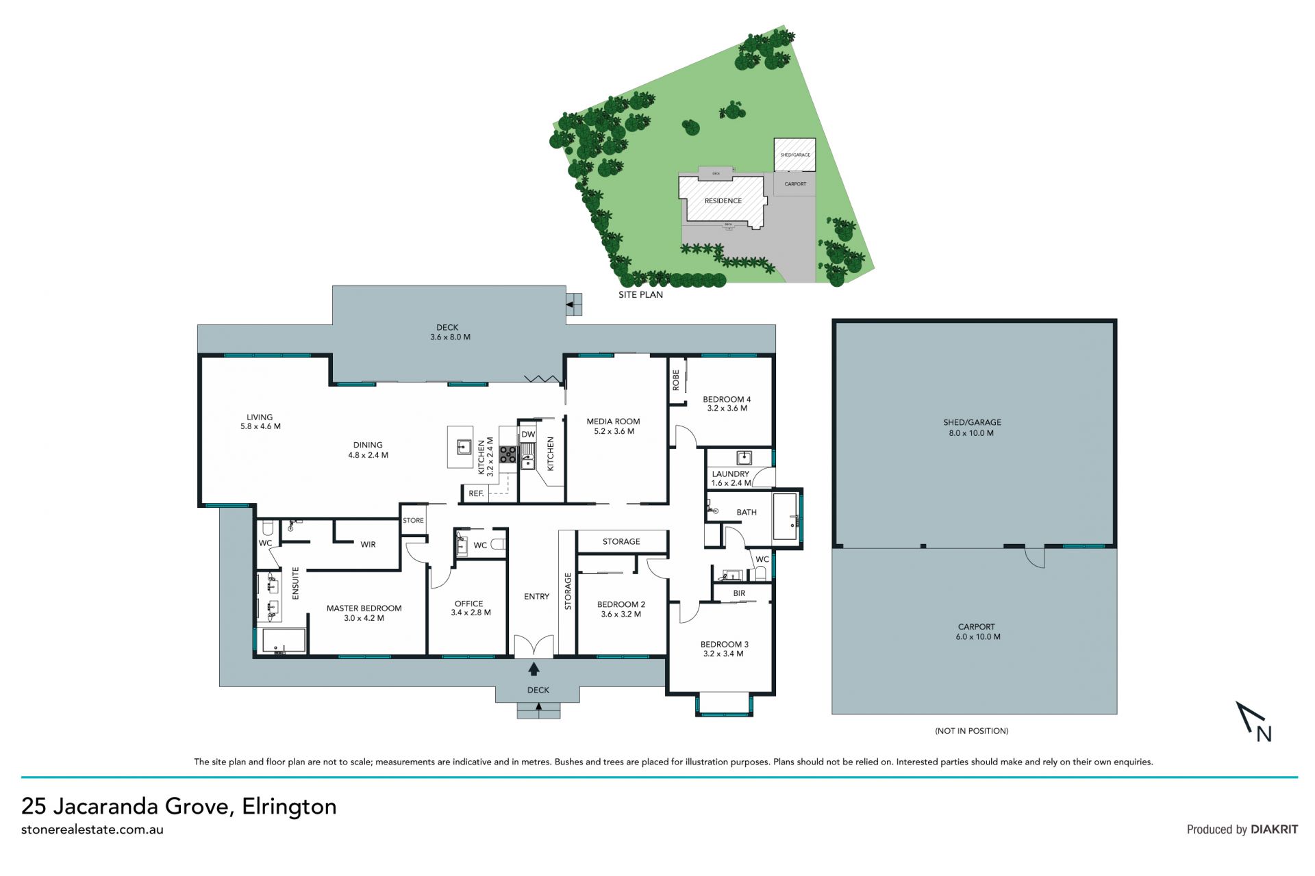 Designer family living amongst park-like grounds