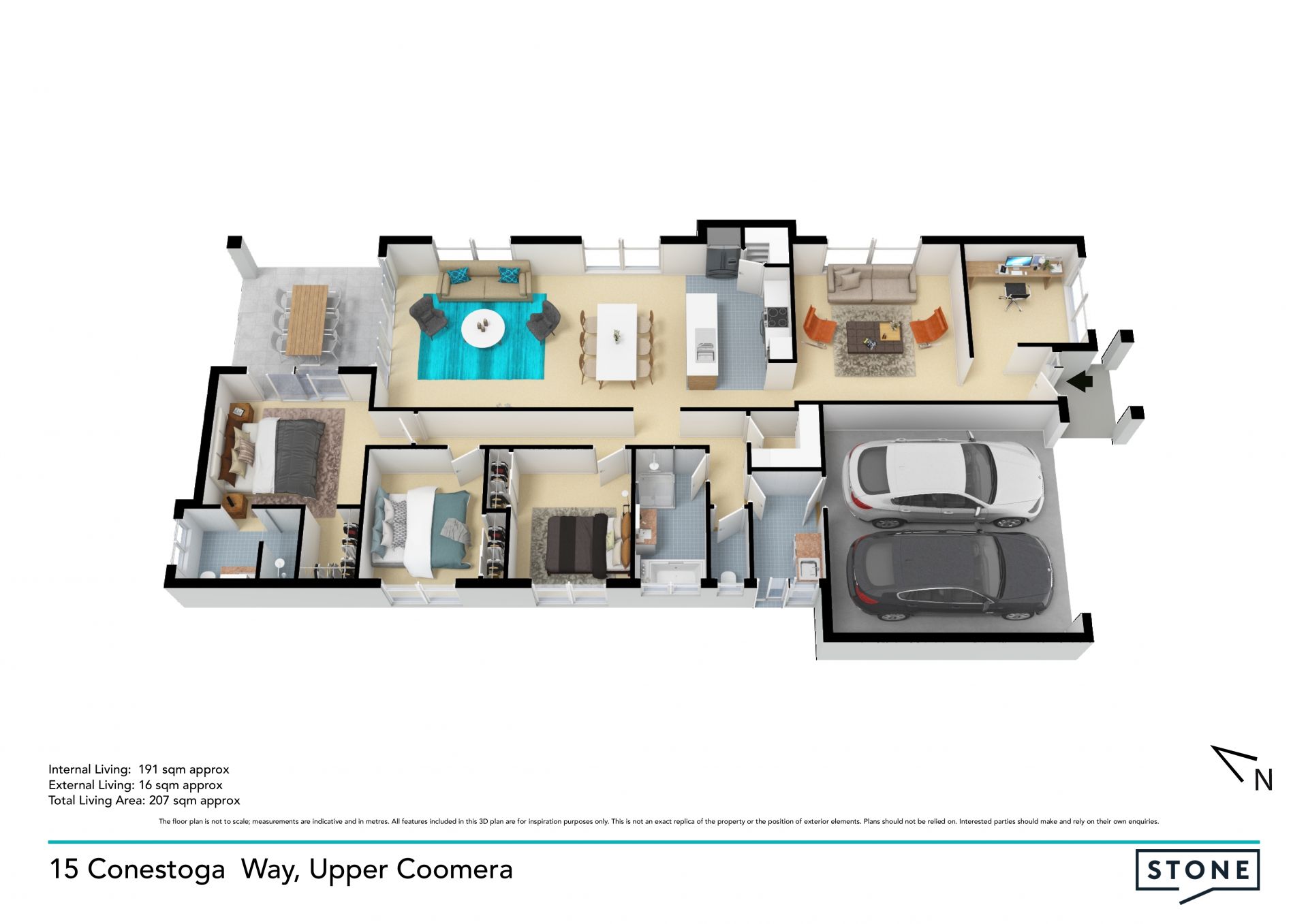 Super stylish easy-care family home