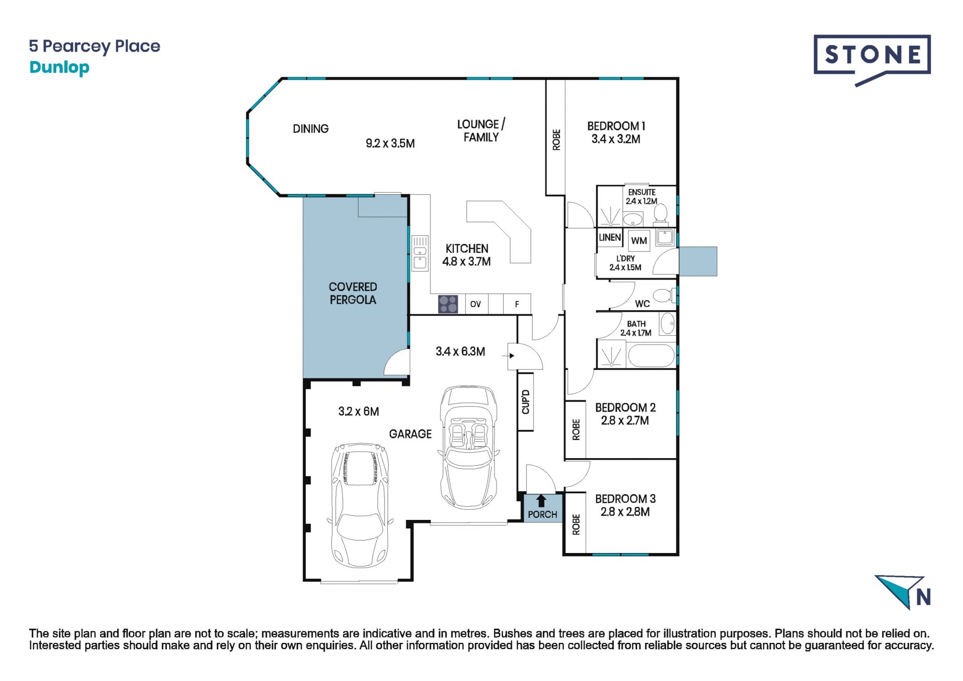 Immaculate 3-bedroom home in Dunlop at the end of a quiet cul-de-sac.