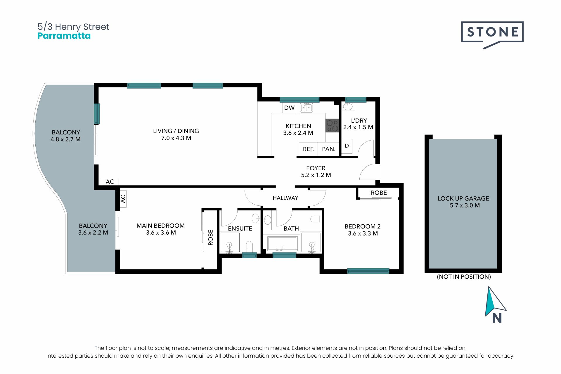Expansive Top Floor Apartment with Oversized Balcony