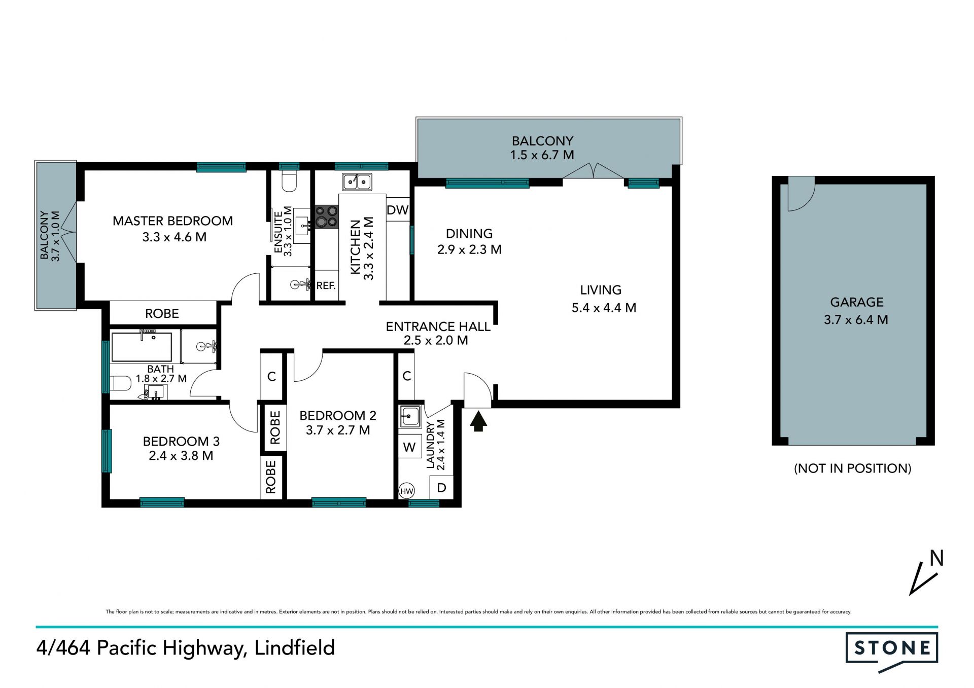 Spacious lifestyle apartment in a central address