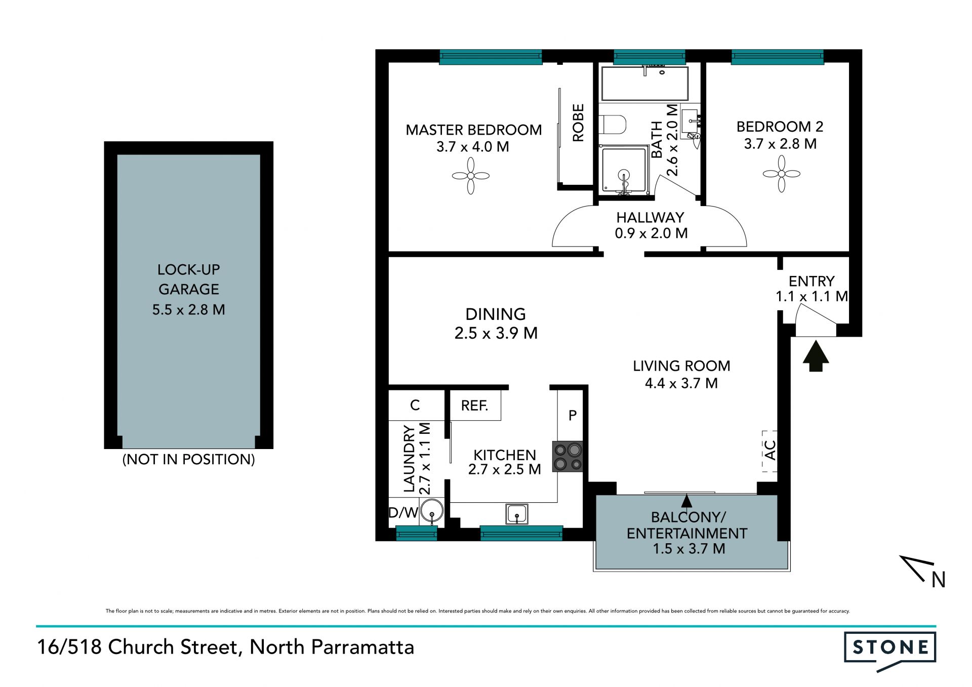 Freshly Renovated Two Bedroom Unit!