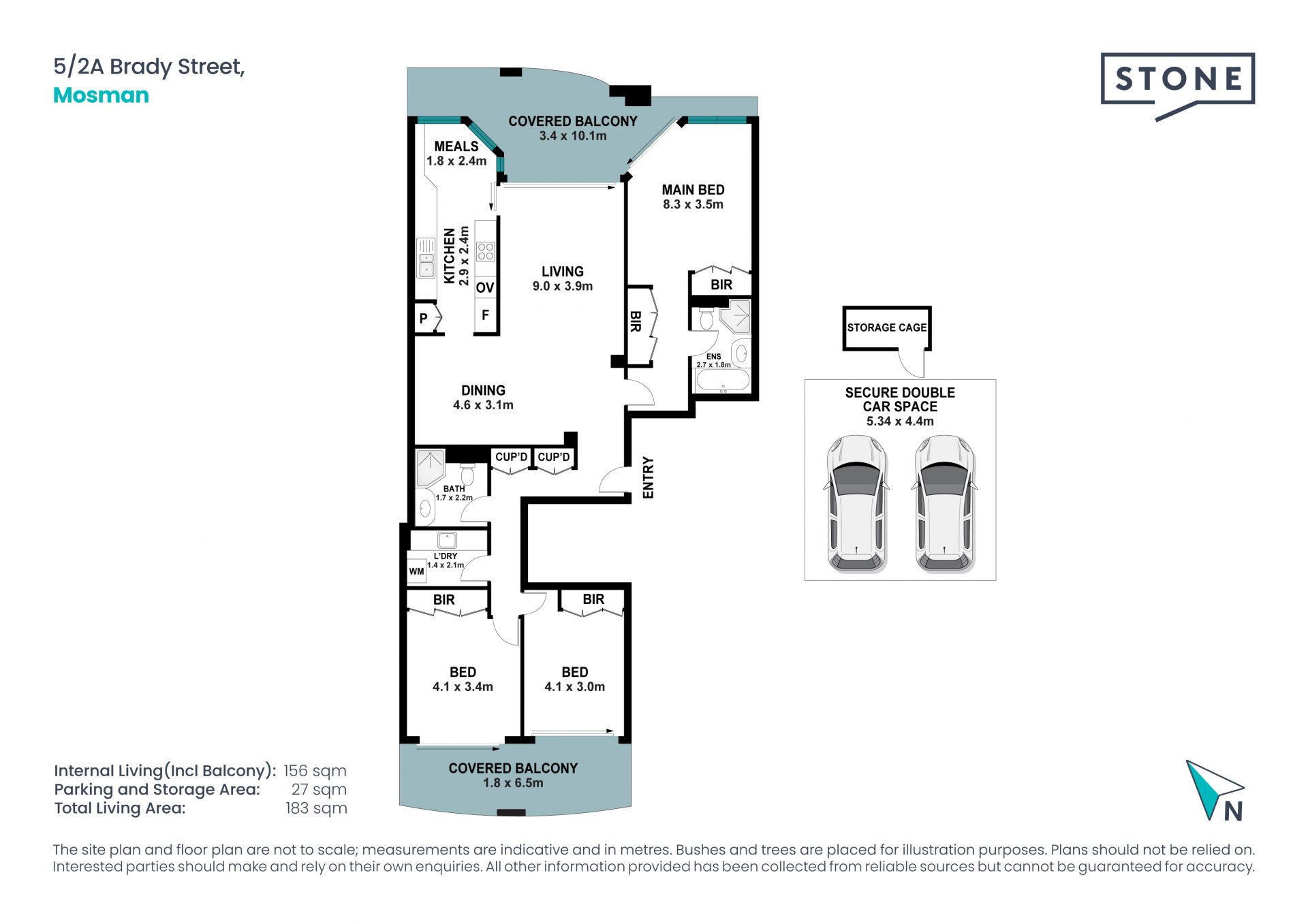 North-facing Mirvac luxury in elite Mosman village