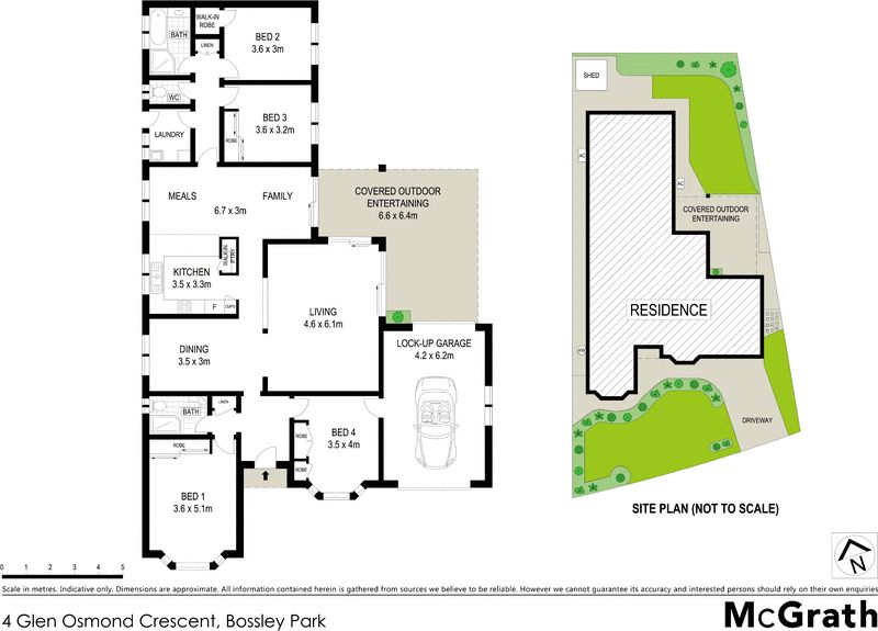 Solid brick family home with multiple living areas
