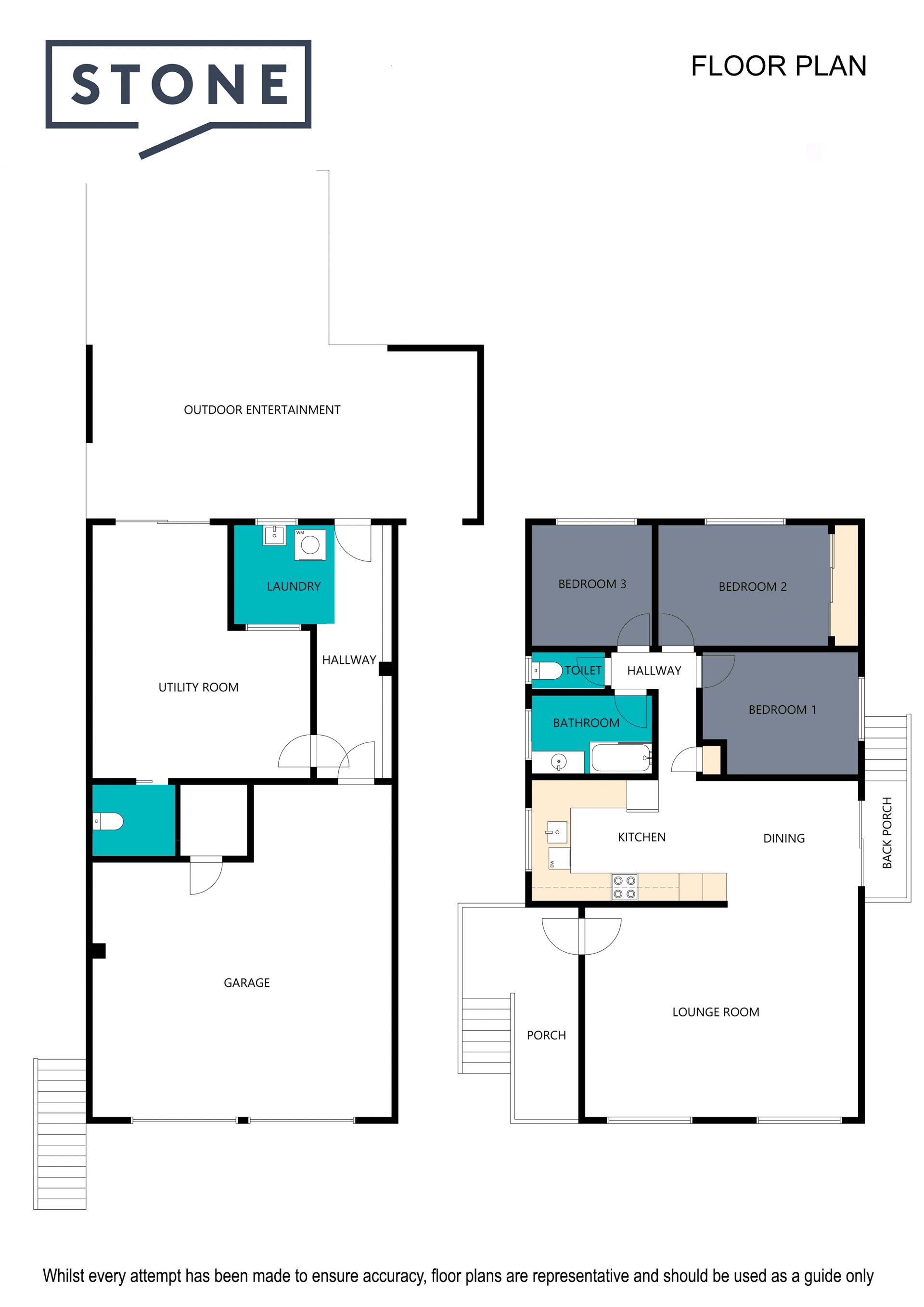 3 BEDROOM HOME - ROOM FOR A SHED