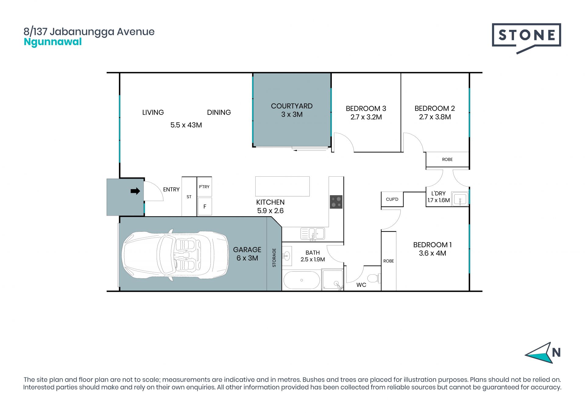 Renovated and stylish 3-bedroom home in Ngunnawal