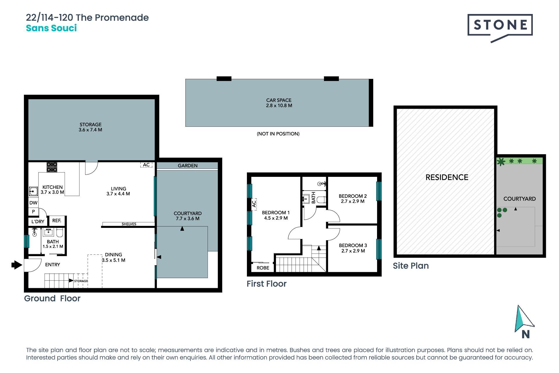 Easy waterside living in a stylish townhome (ENTRY FROM MYERS STREET)