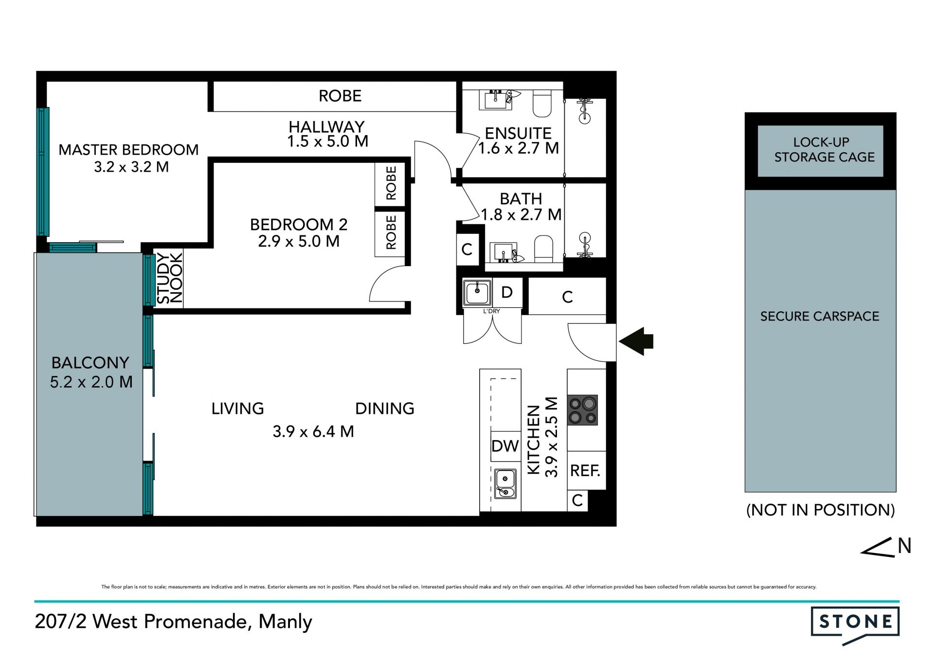 North facing ultra-chic executive retreat in the heart of Manly