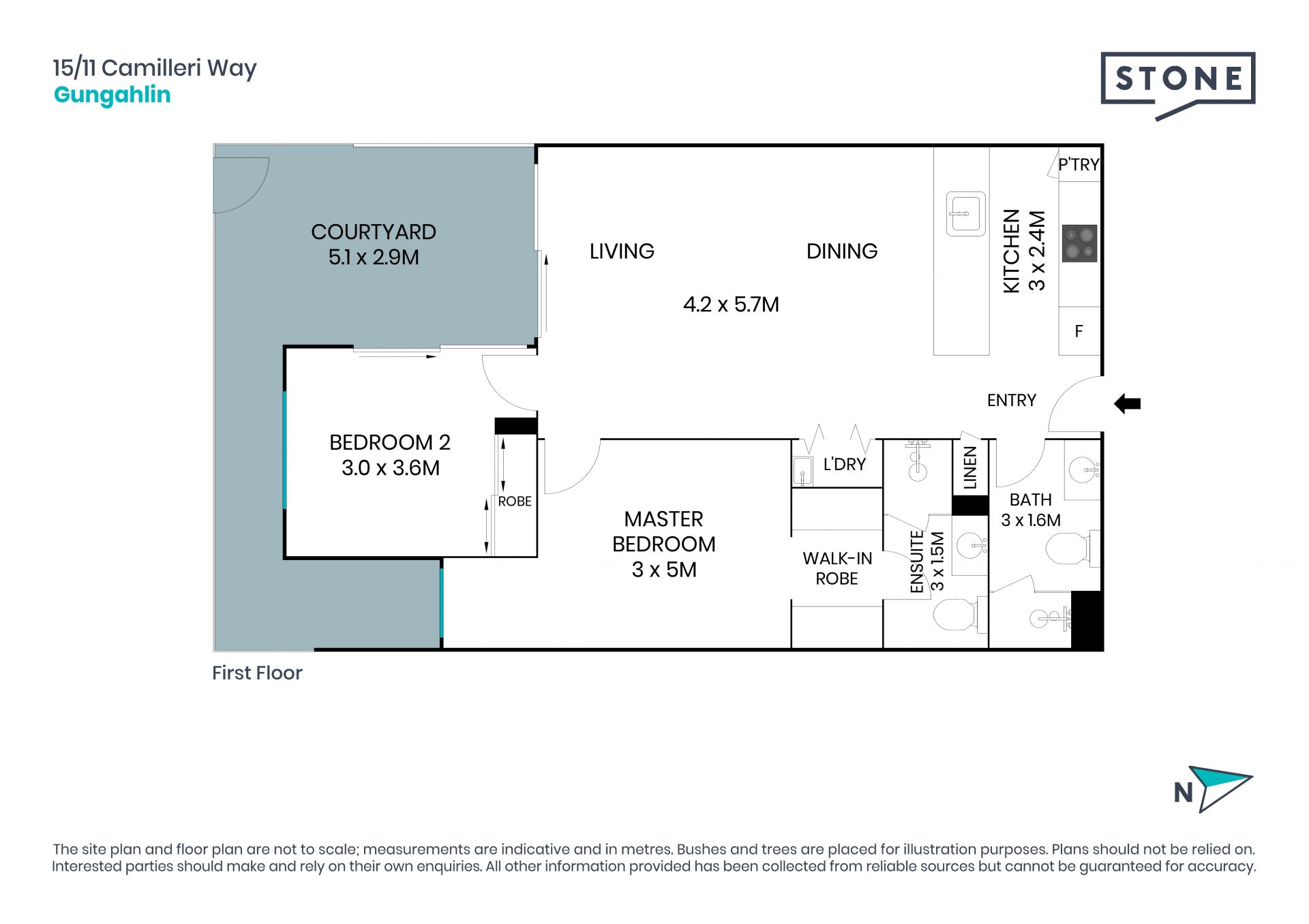 Executive two bedroom apartment
