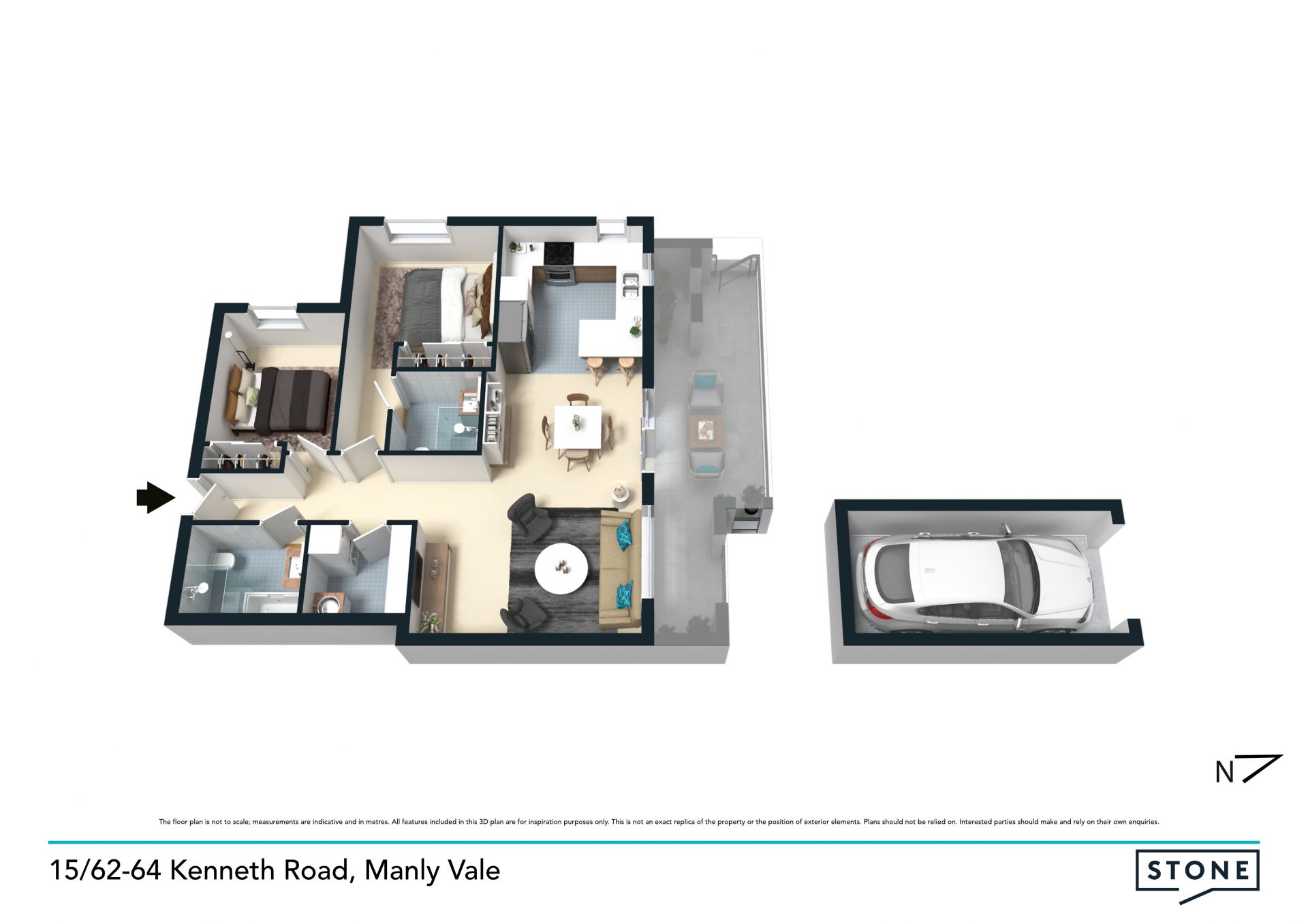 Executive garden apartment
