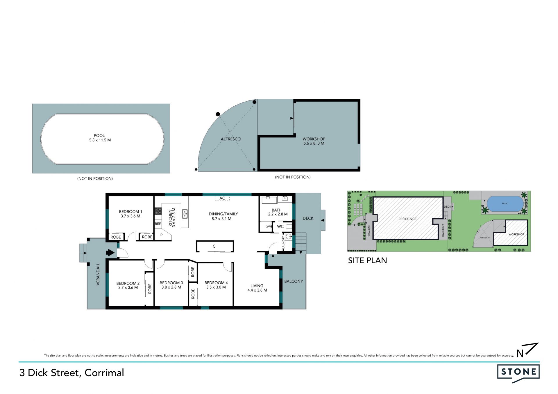 Family home with north facing entertaining spaces