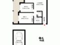 Villa style two bedroom unit