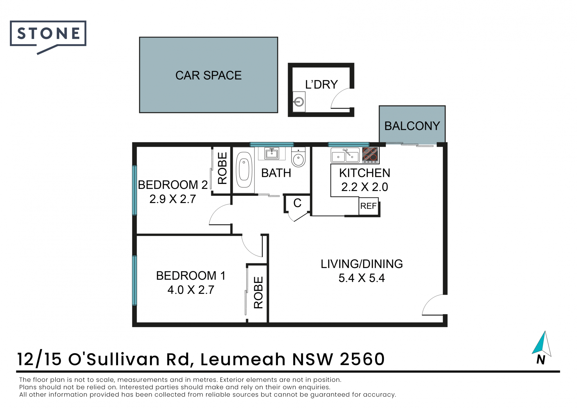 Neat and tidy ground floor apartment