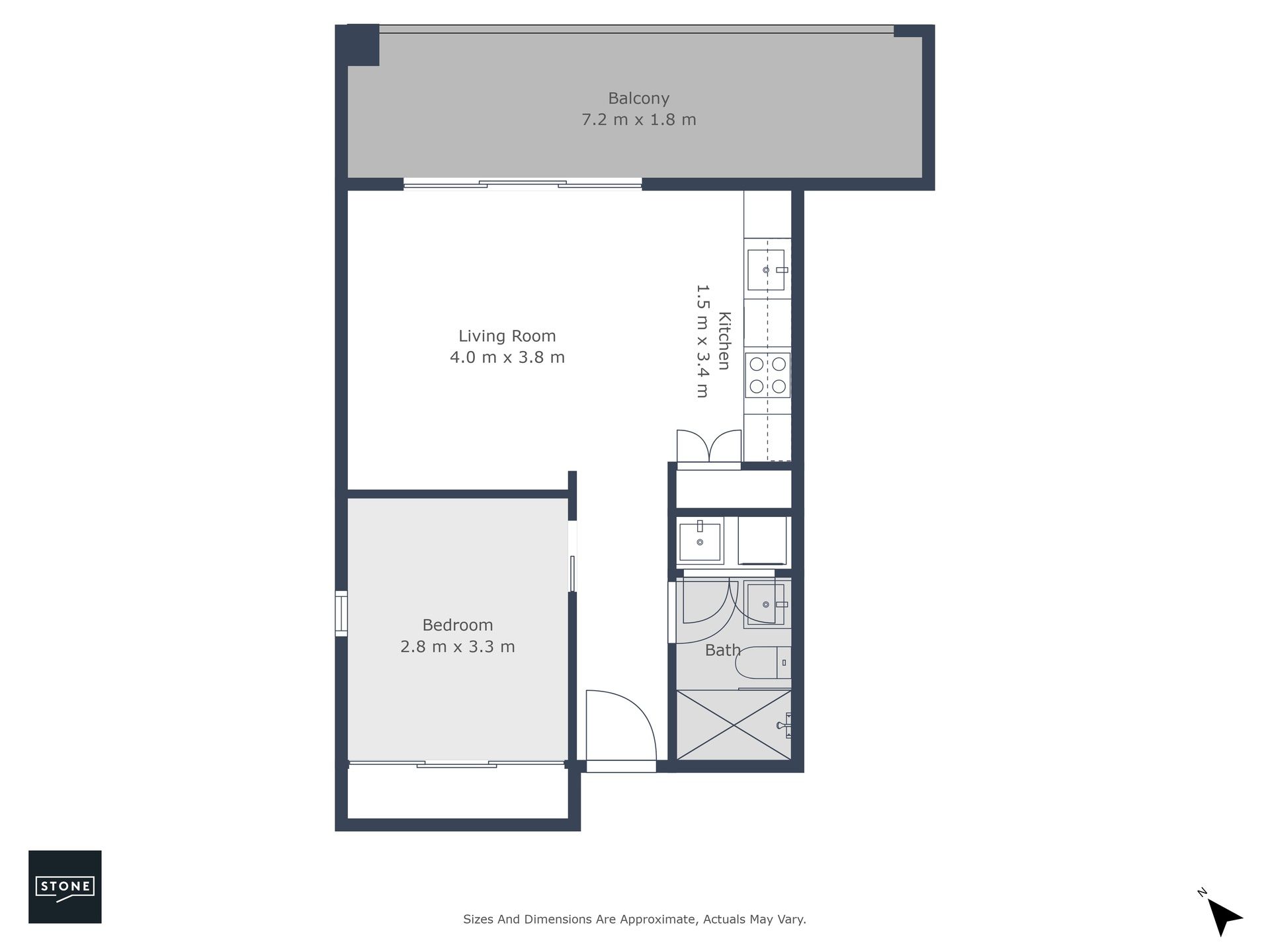Prime location, one bedroom apartment in the Abode!