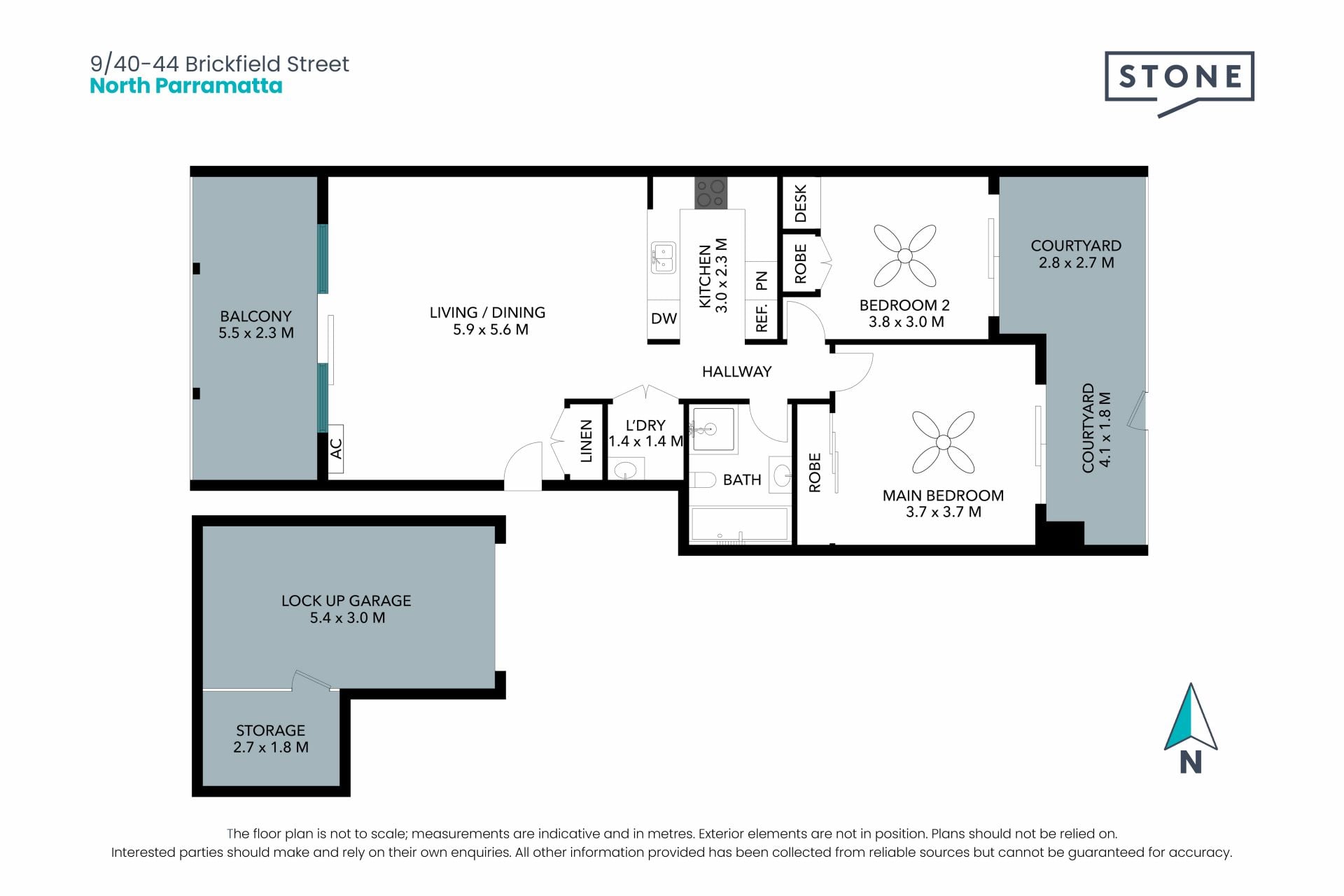 Ground-Floor Living with Two Private Courtyards