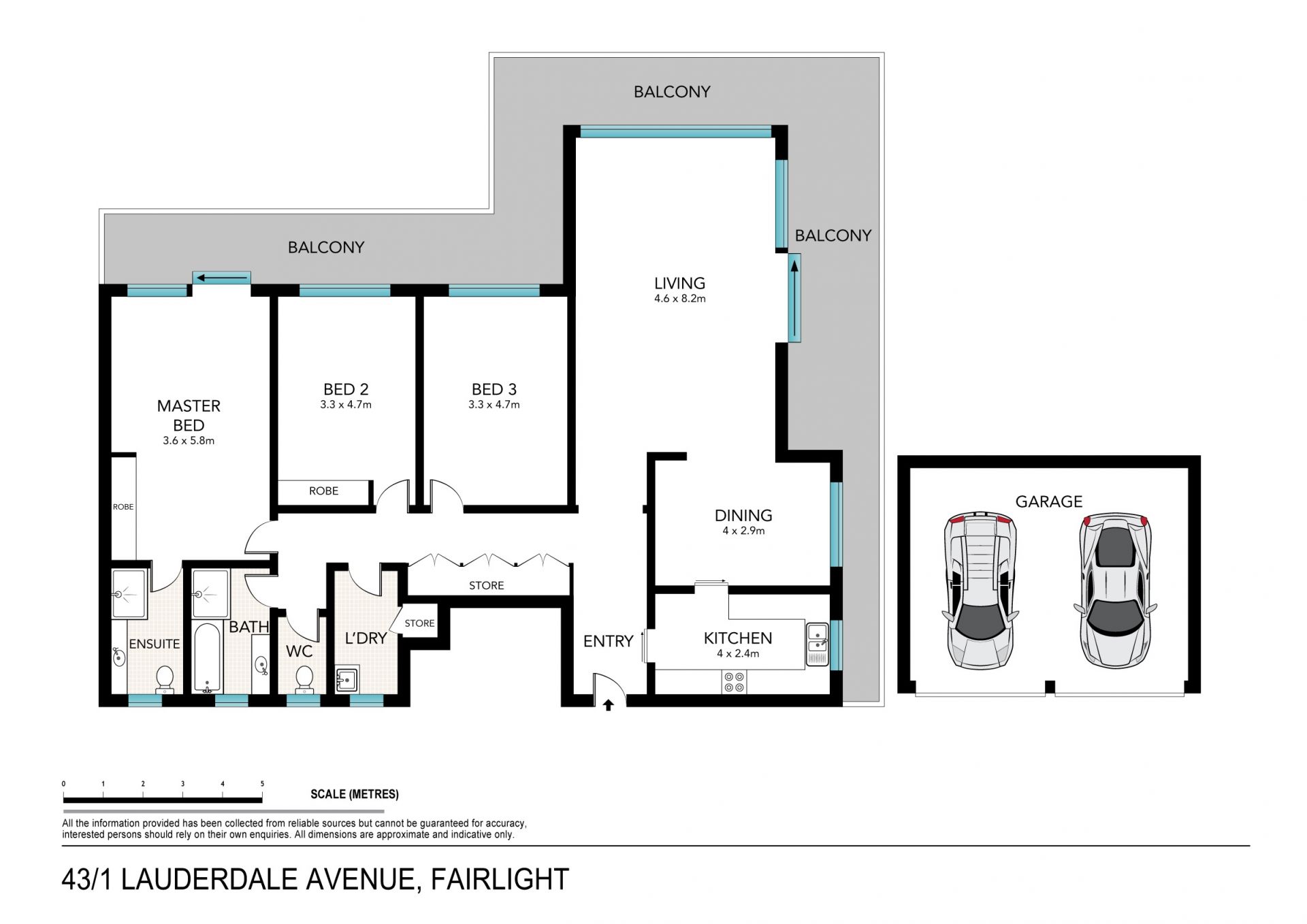 Large apartment on the absolute harbourfront
