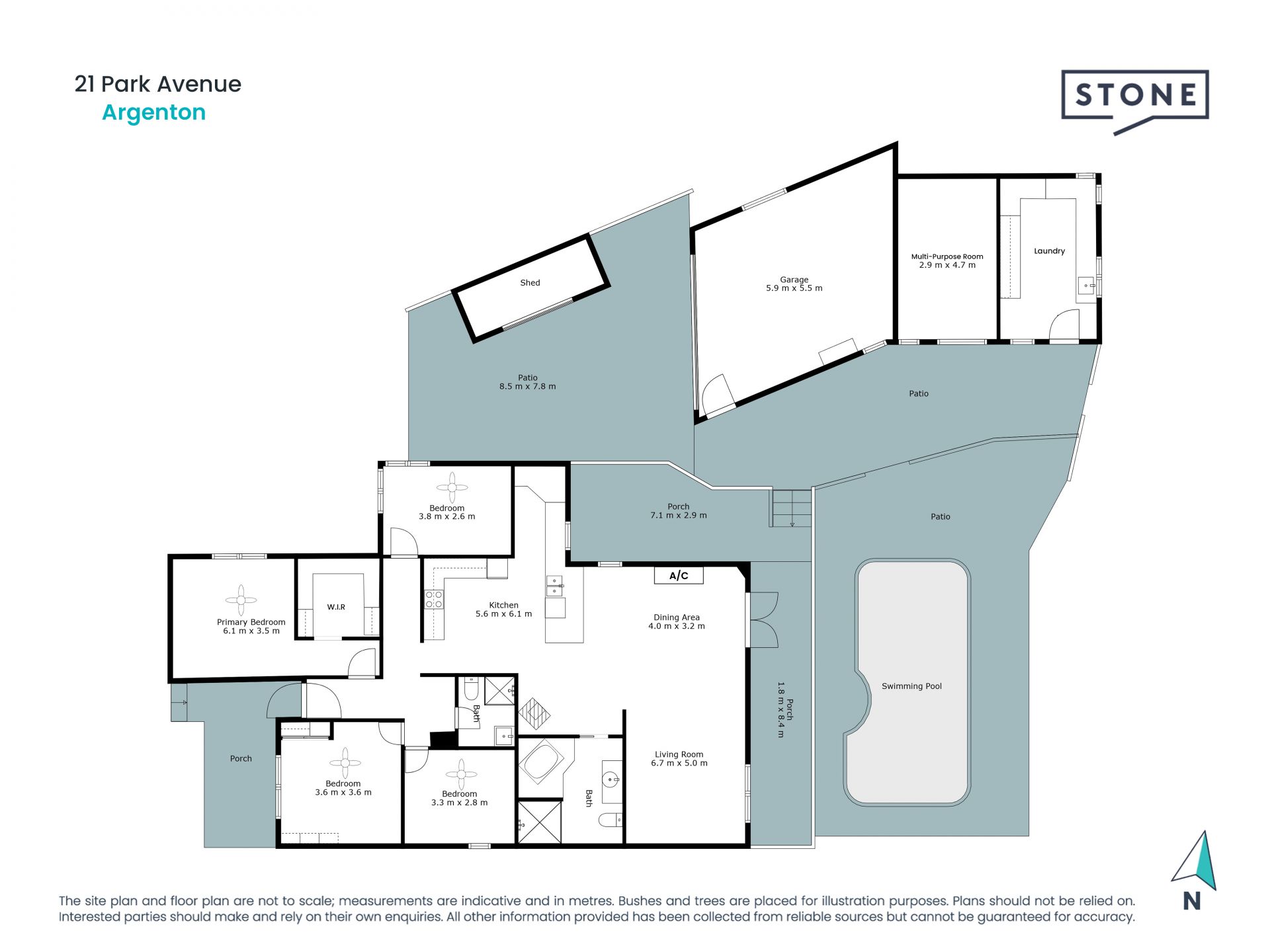 Space, style & storage on a massive 1280sqm block