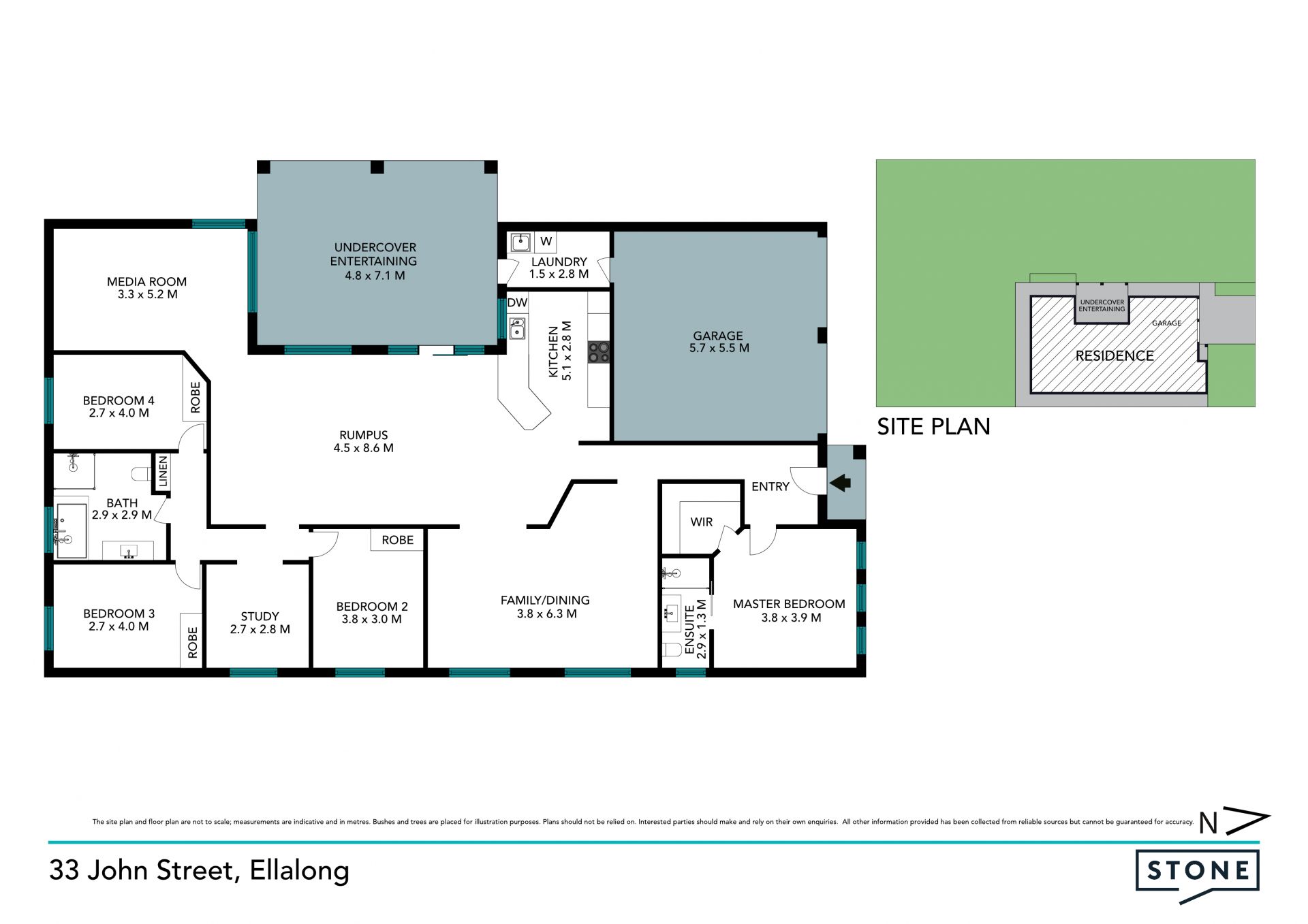 Immaculately presented 4 bed home on 1618sqm