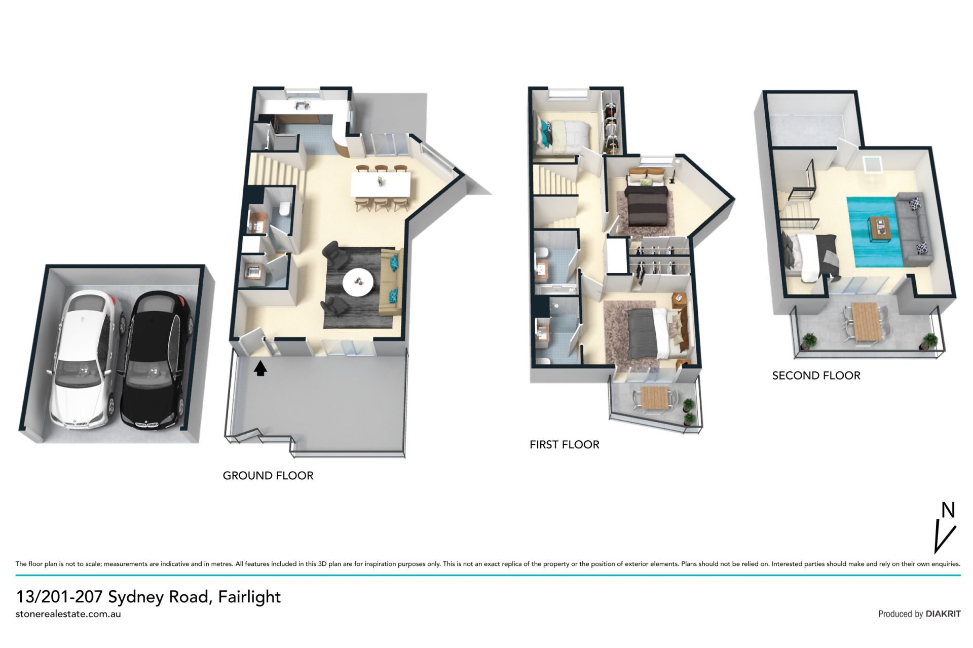 Luxury townhome in the exclusive 