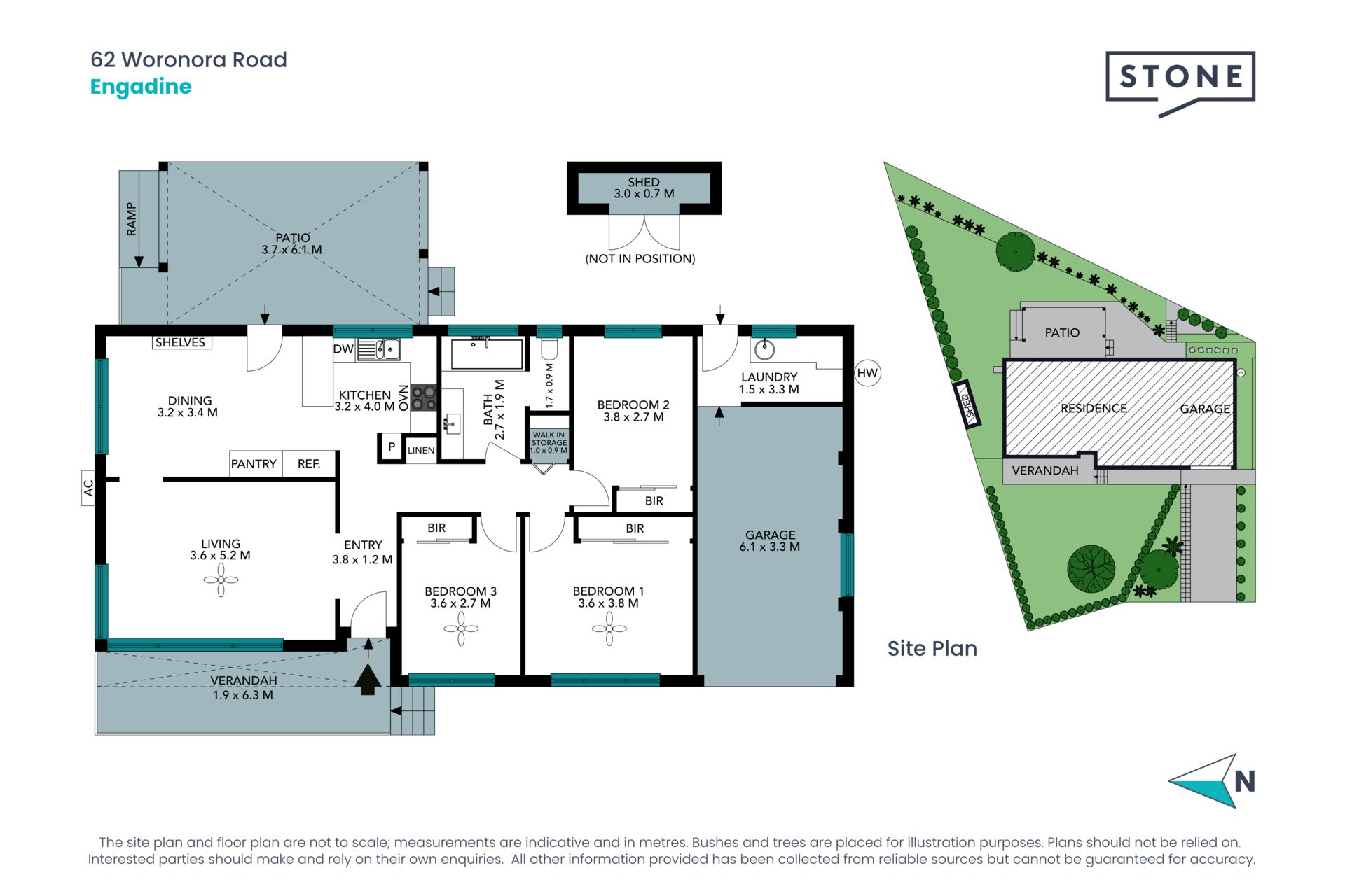 Private and peaceful modern family living