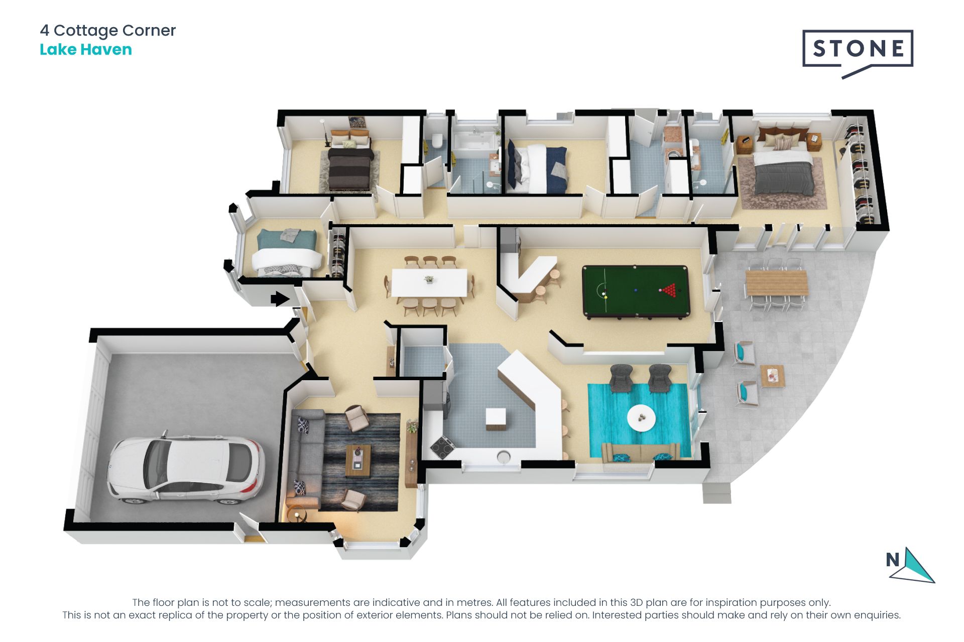 MULTIPLE LIVING AREAS & KING SIZE BEDROOMS