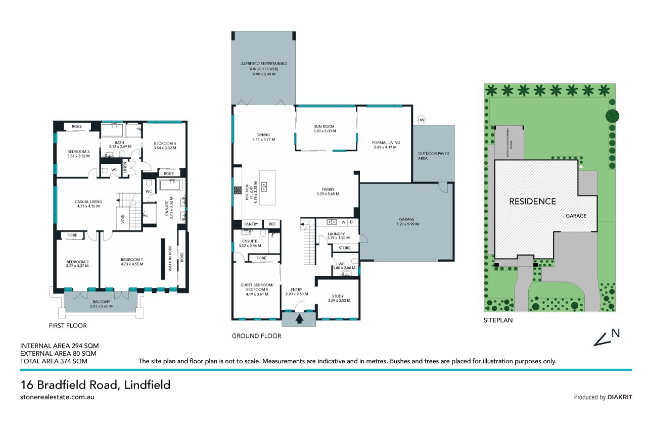 Large as-new modern home