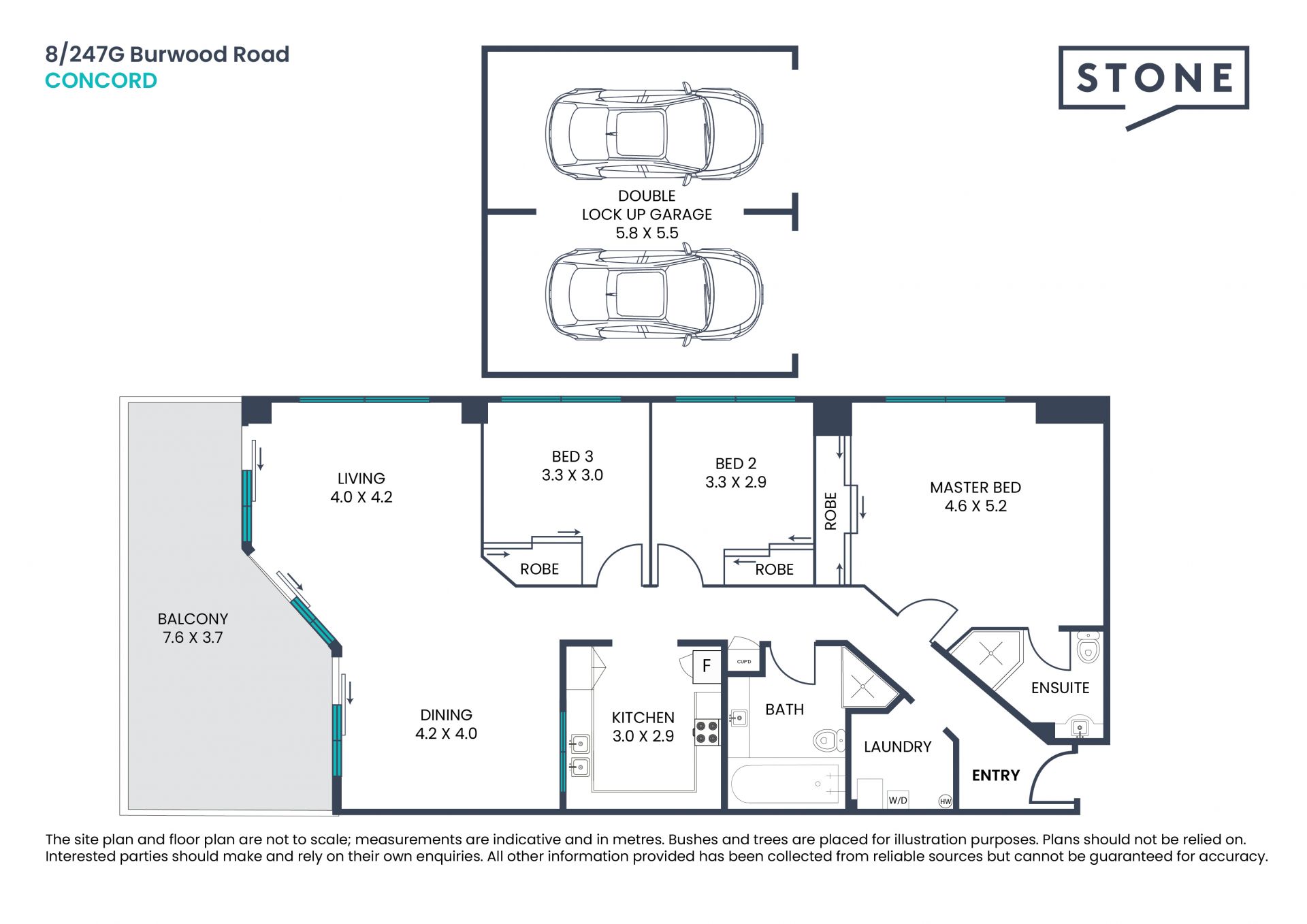 Bay side apartment within 'Phillips Landing' estate