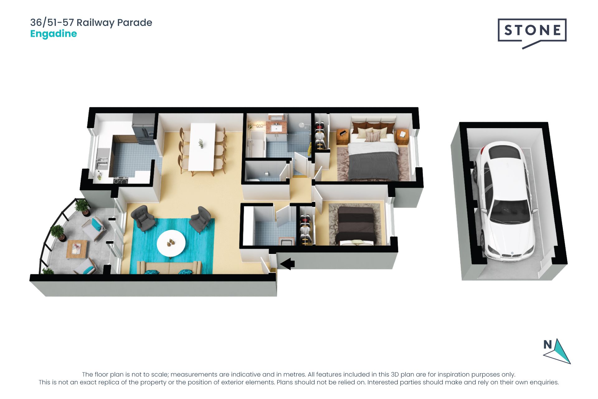 Delightful apartment offering fantastic lifestyle