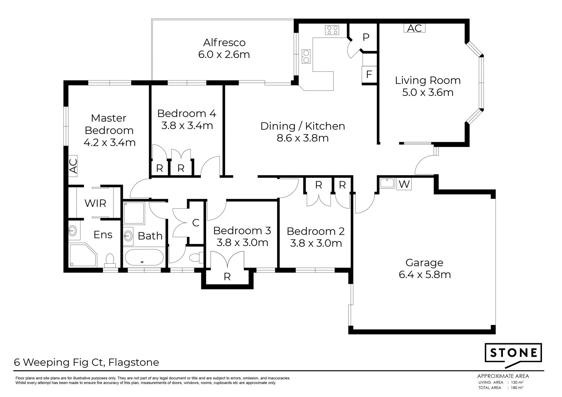 Room for your toys on a 1000m2 block with great side access.