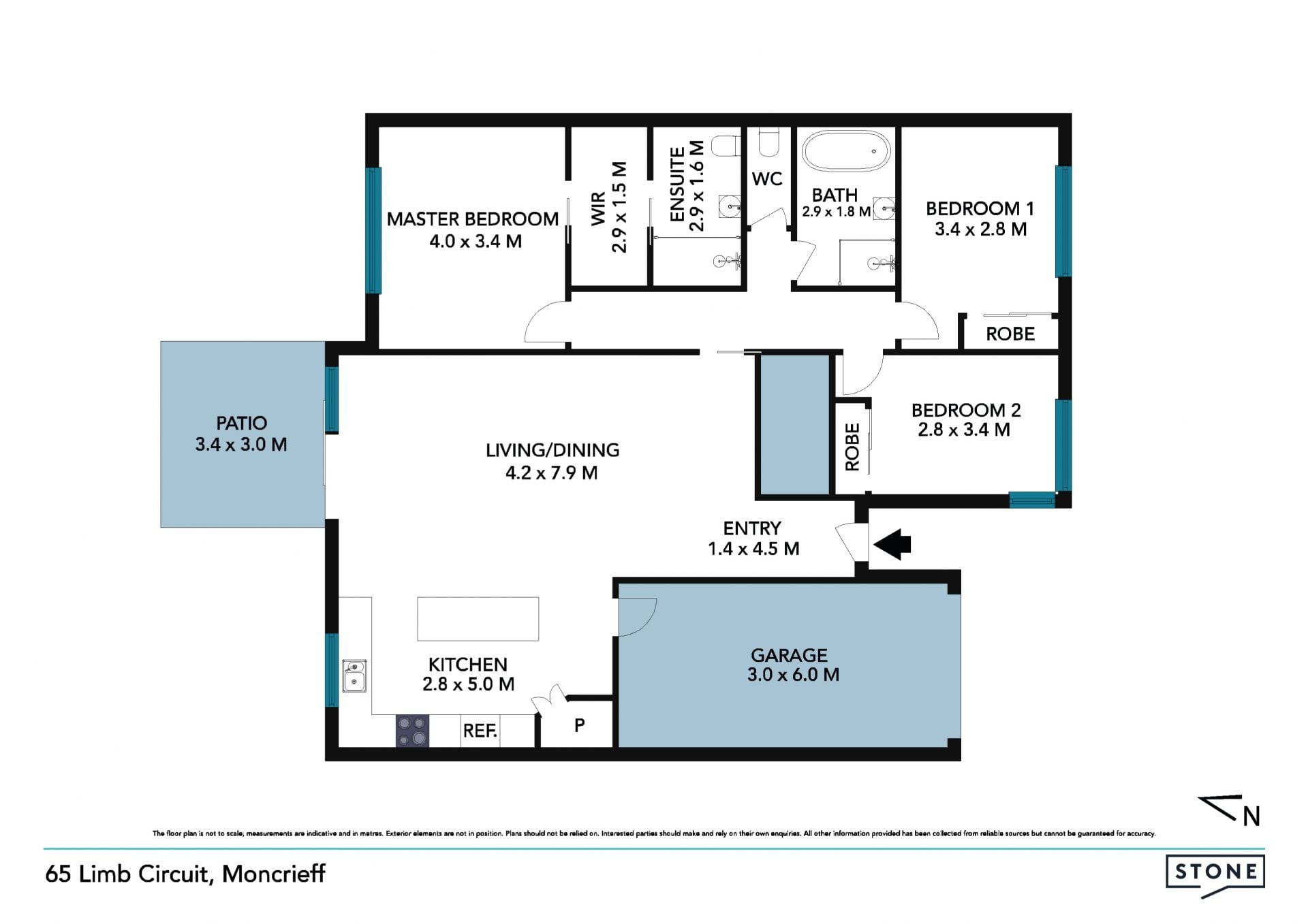 Separately titled 145sqm residence