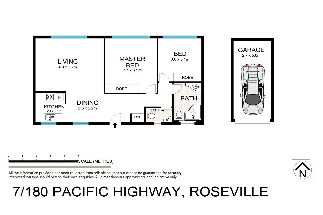 2 Bedroom Apartment in Boutique Complex