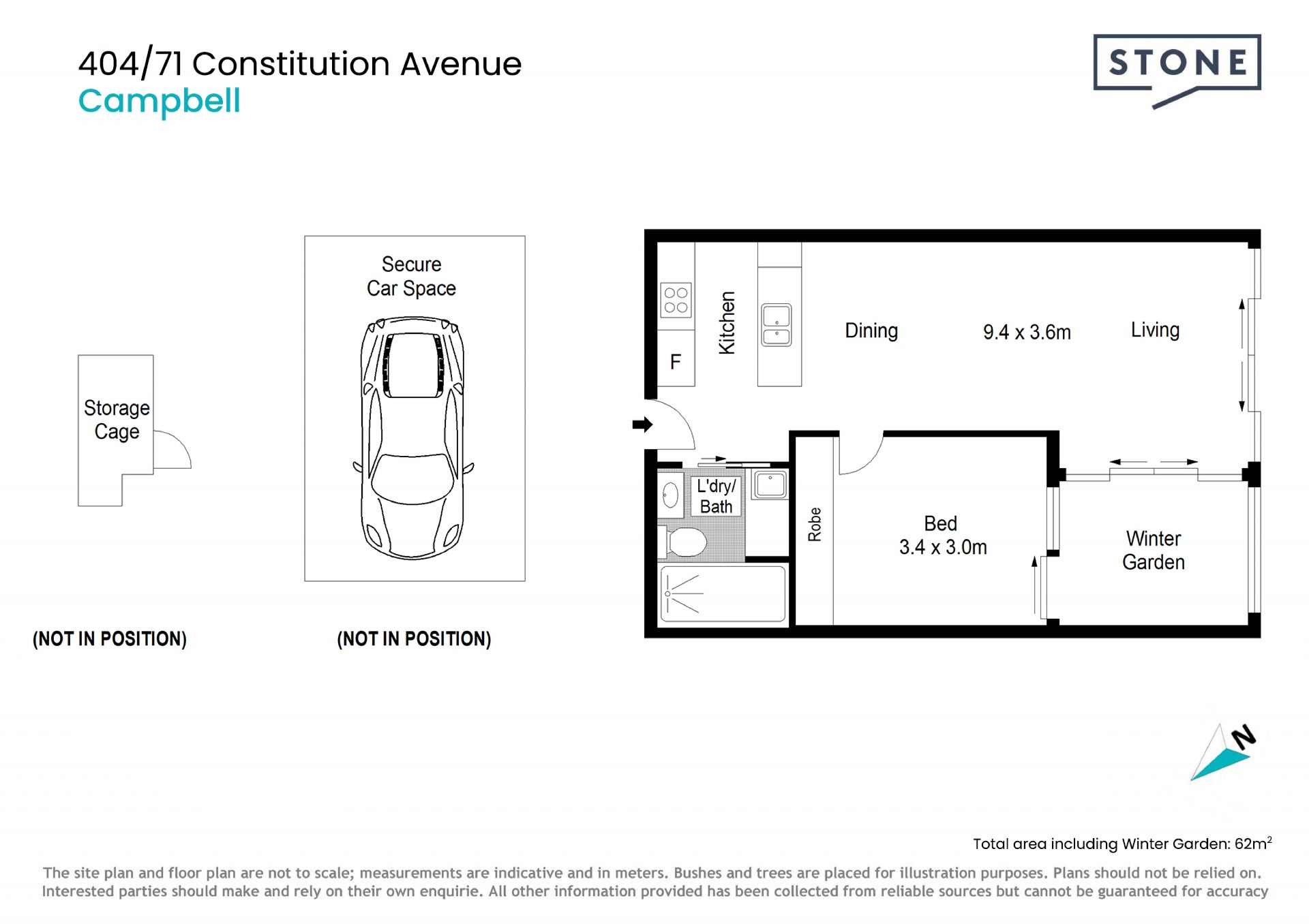 Stylish and Contemporary One Bedroom Apartment in Prime Inner-City Locale