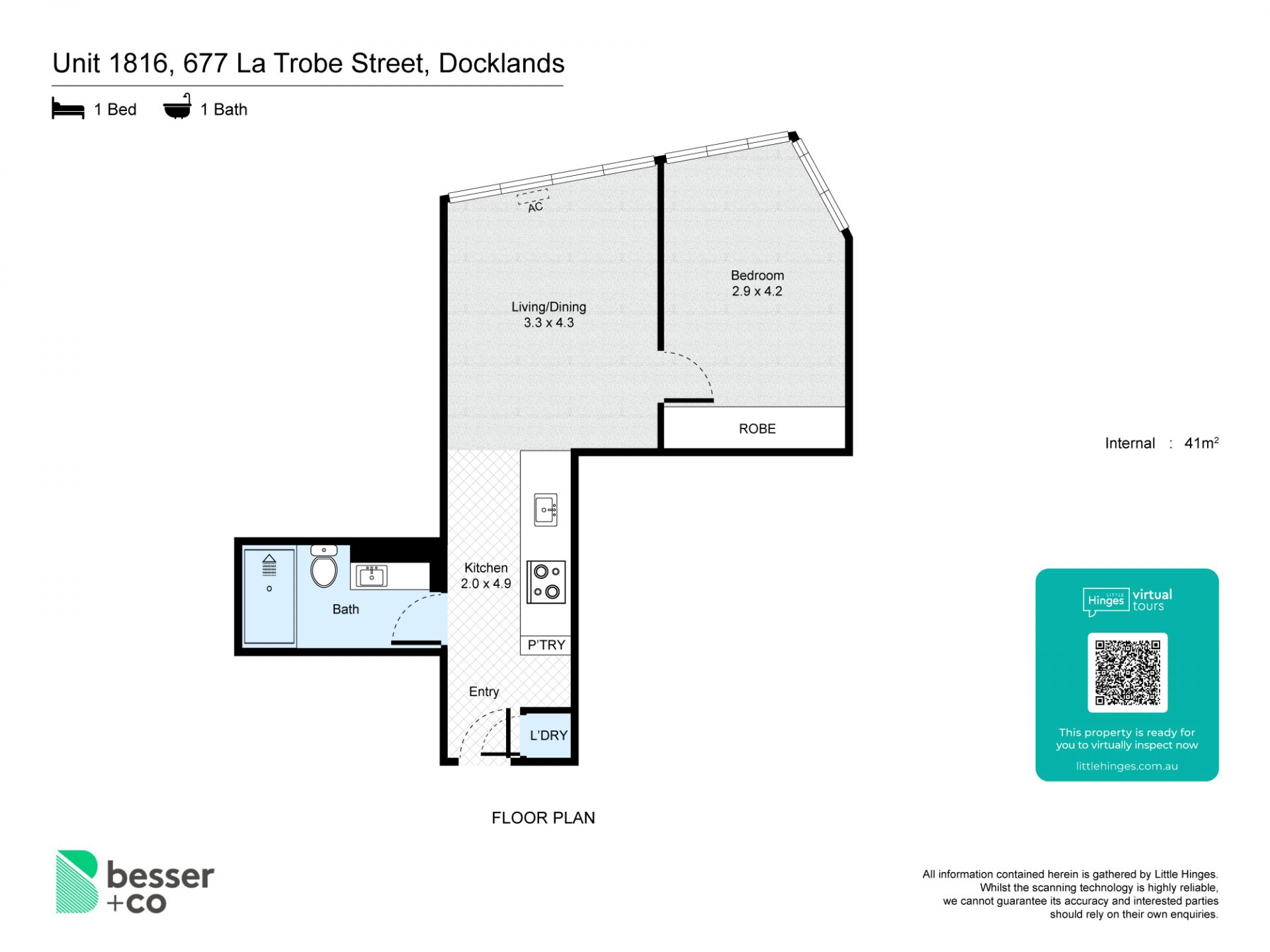 1816/675-677 La Trobe Street, Docklands - Thumbnail 4