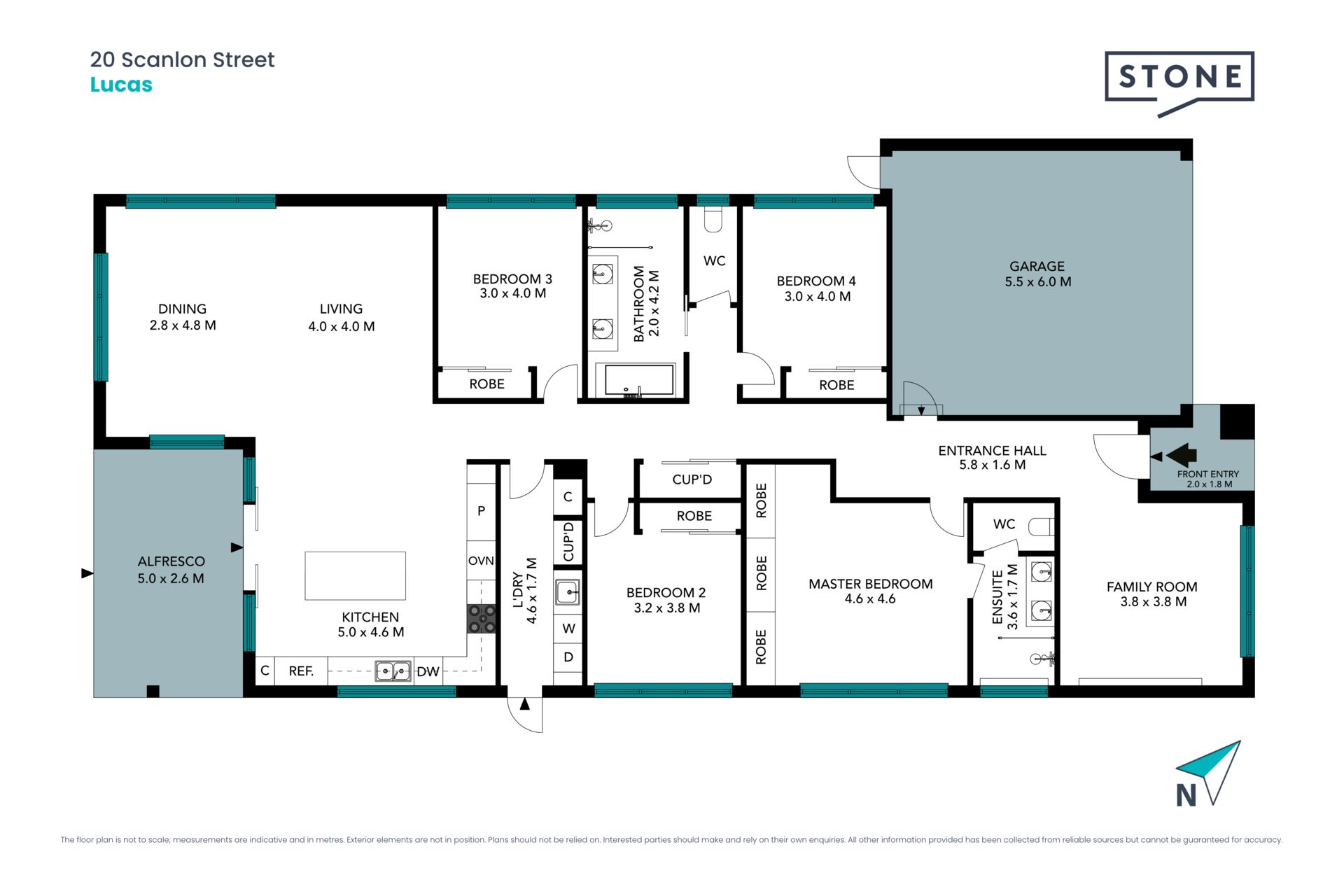 Stylish, Modern Family Living!