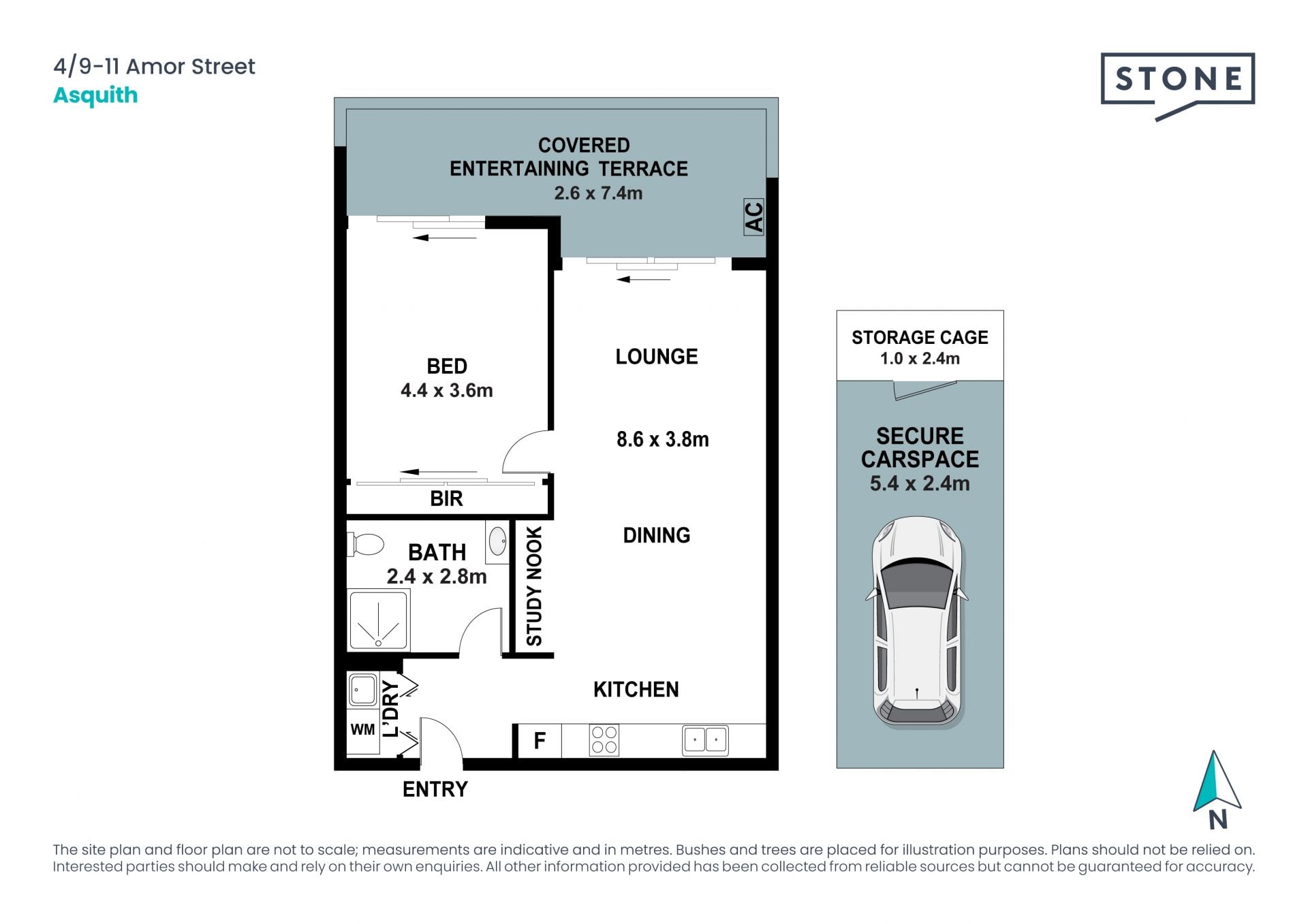 North Facing & Ground Floor