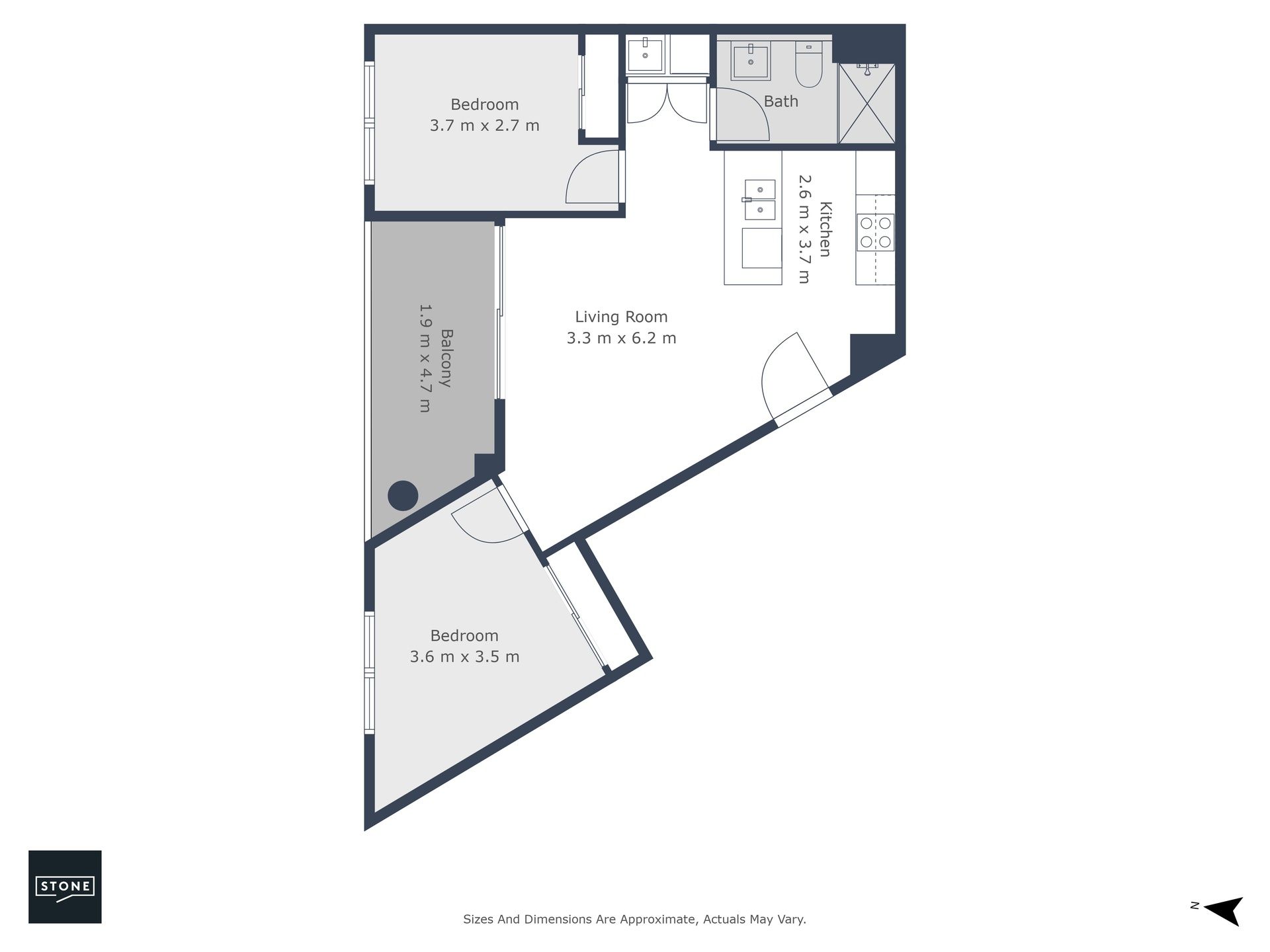 Brand new two bedroom apartment to call home!