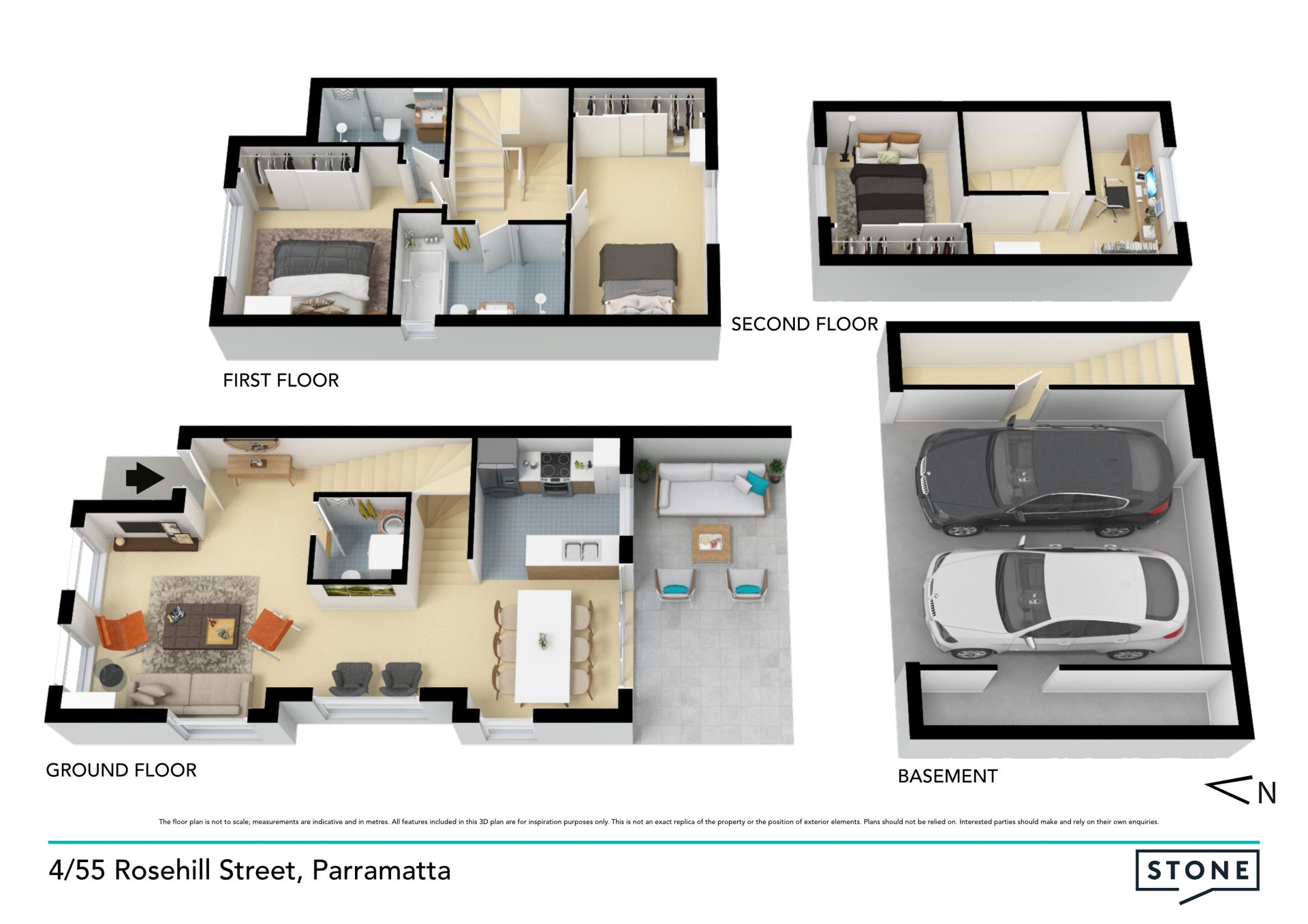 Tri-level Townhouse