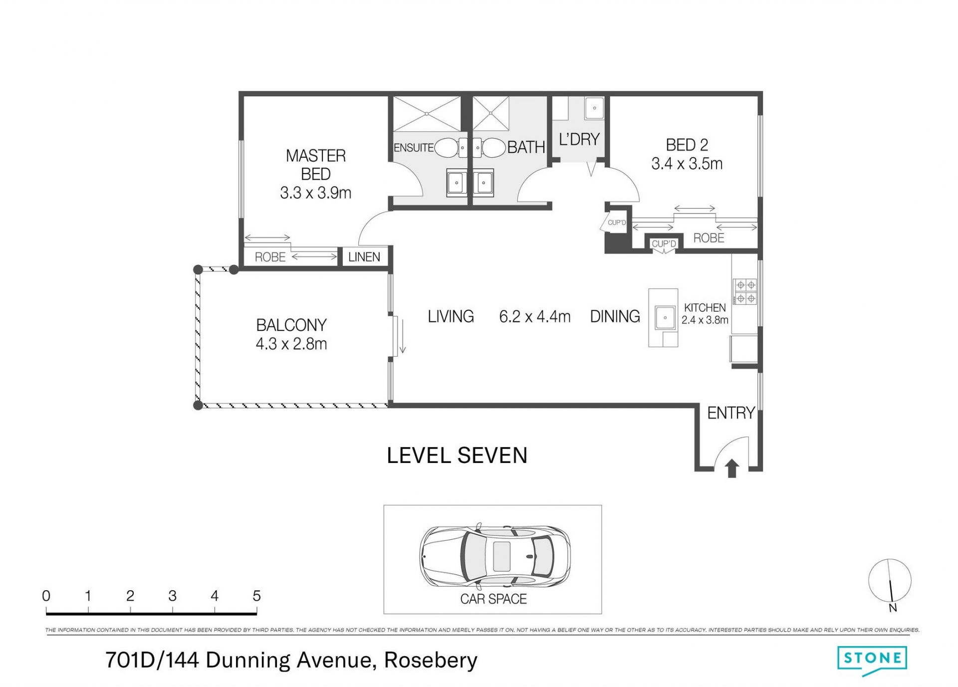 Private stand-alone apartment with expansive district views
