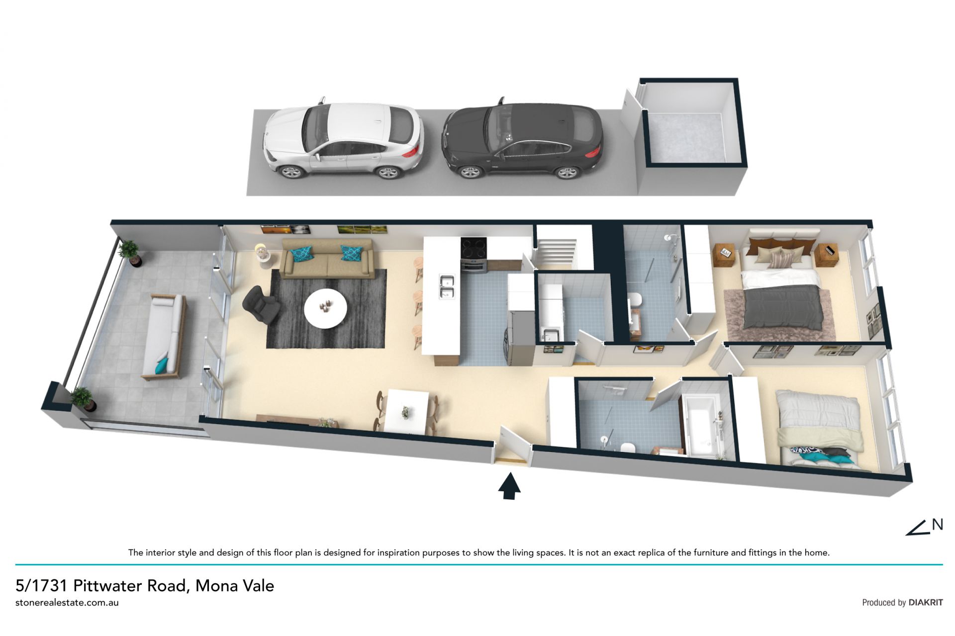 Stylish and central living