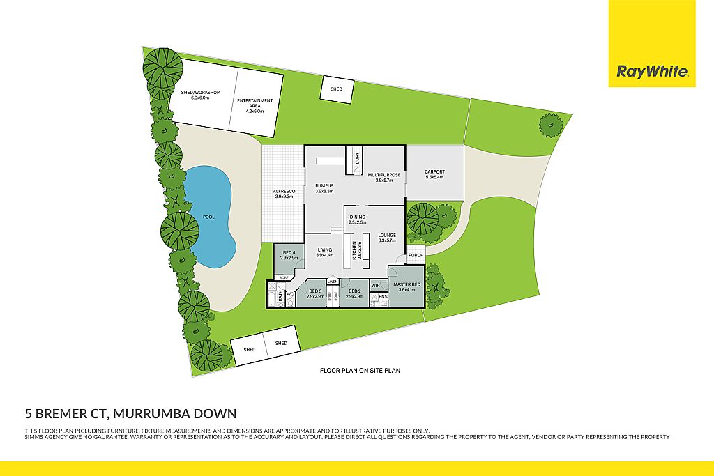 829m2 Block! Inground Pool! 6x6m2 Shed!
