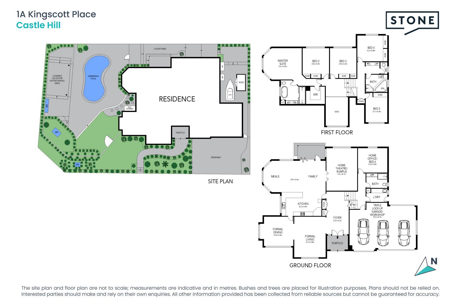 Unprecedented space and style on 907sqm landscape