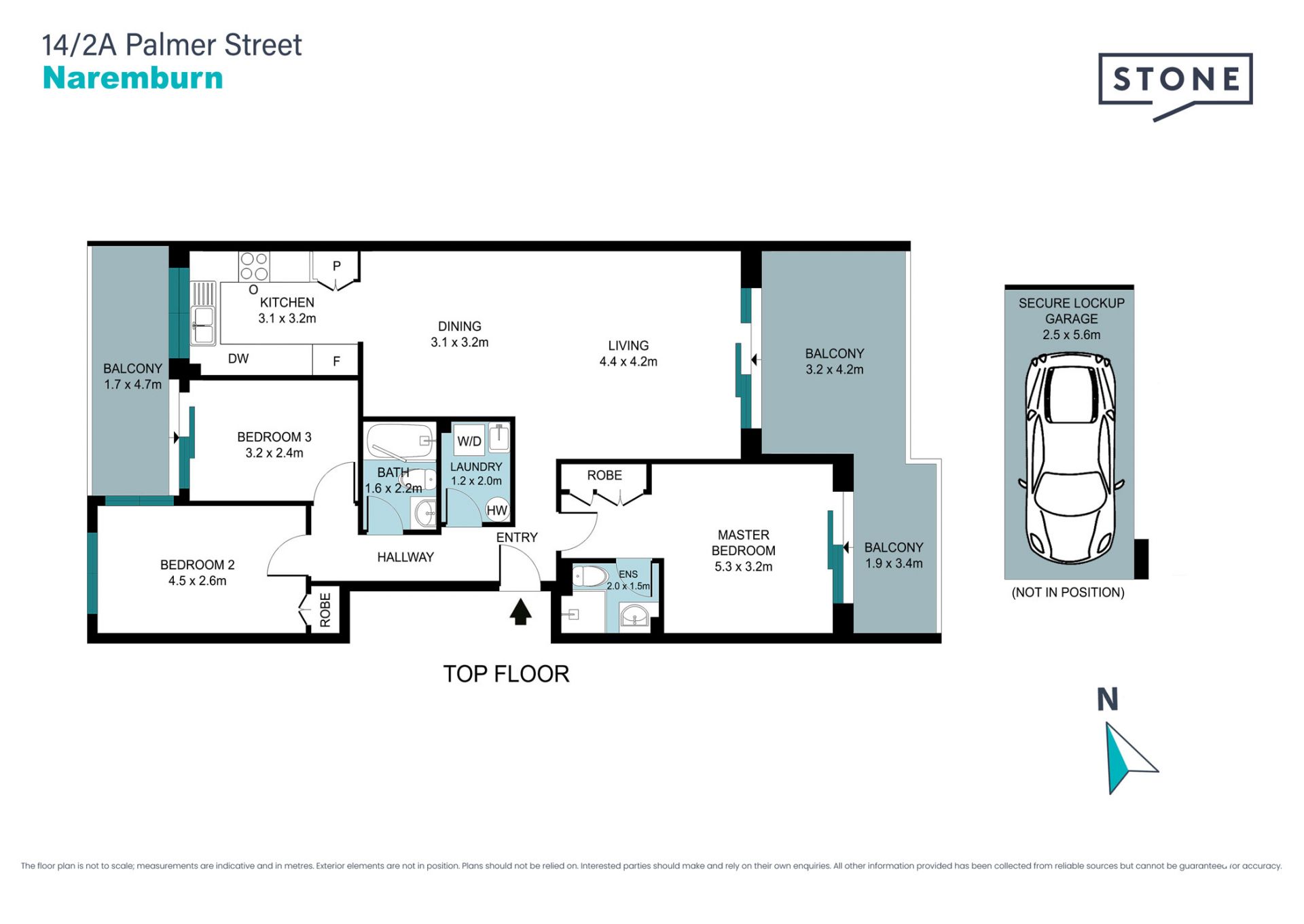 DEPOSIT TAKEN - OFI CANCELLED. 
Modern three bedroom apartment in great location.