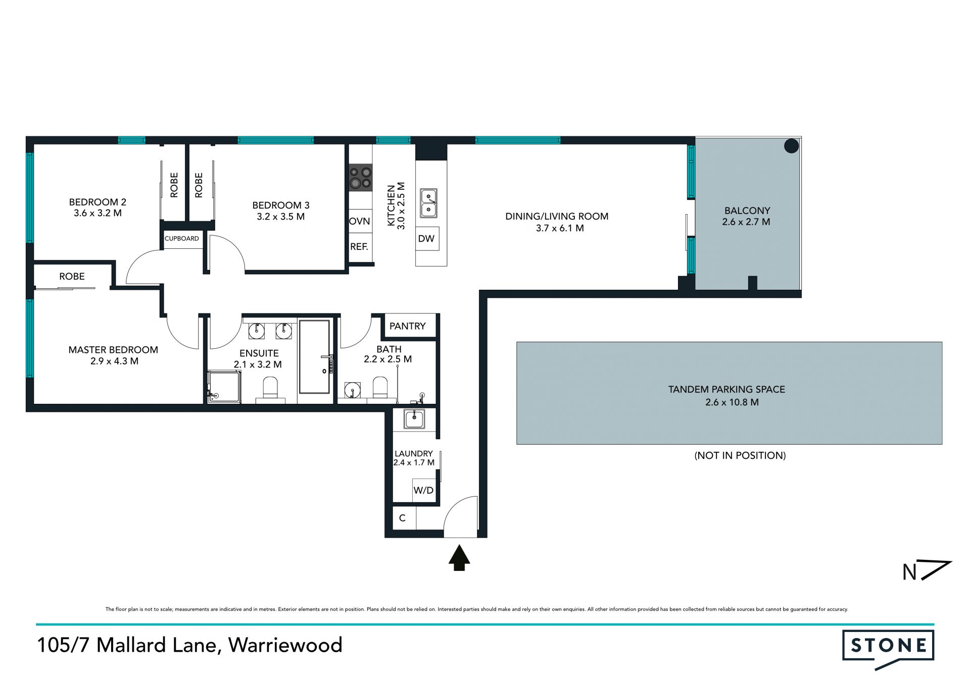 Stylish premium apartment with wetland views
