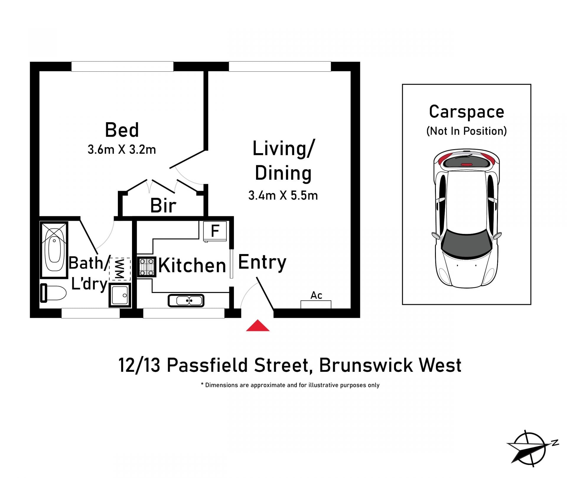 12/13 Passfield Street, Brunswick West VIC, Brunswick West - Image 1
