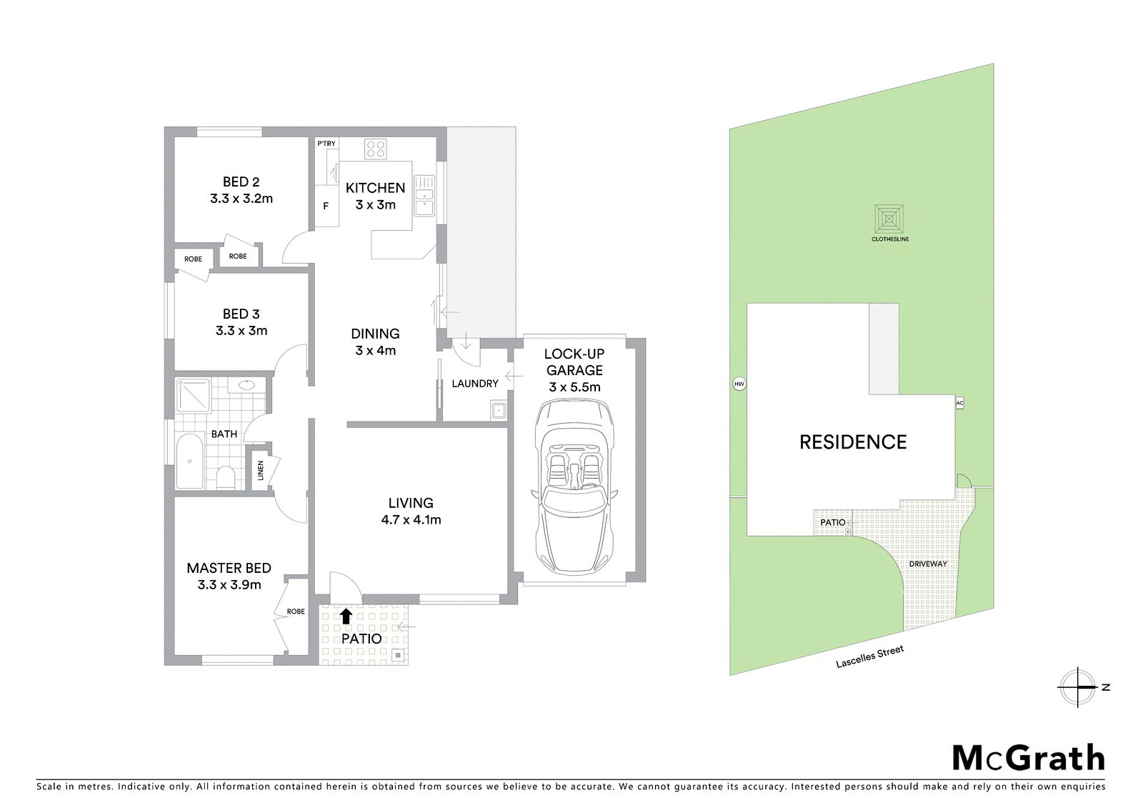 Single level family home in convenient position