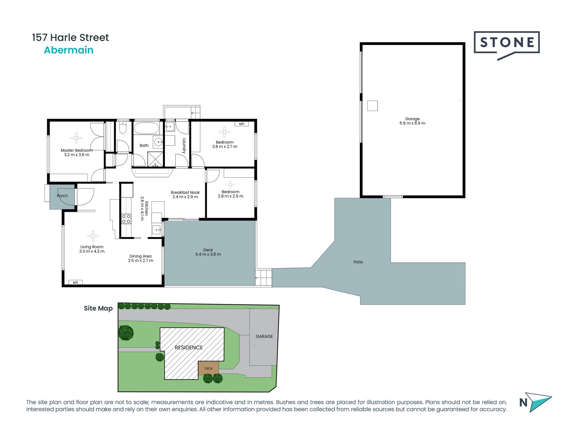 Tidy home with massive garage!