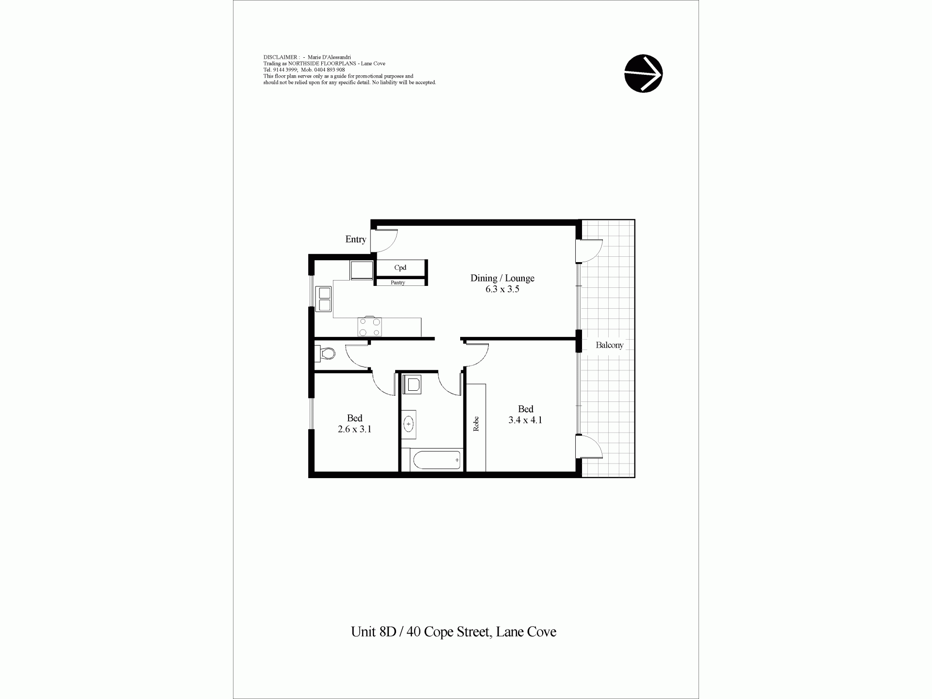 SOLD BY HAMILTON & CO 9427 7466
