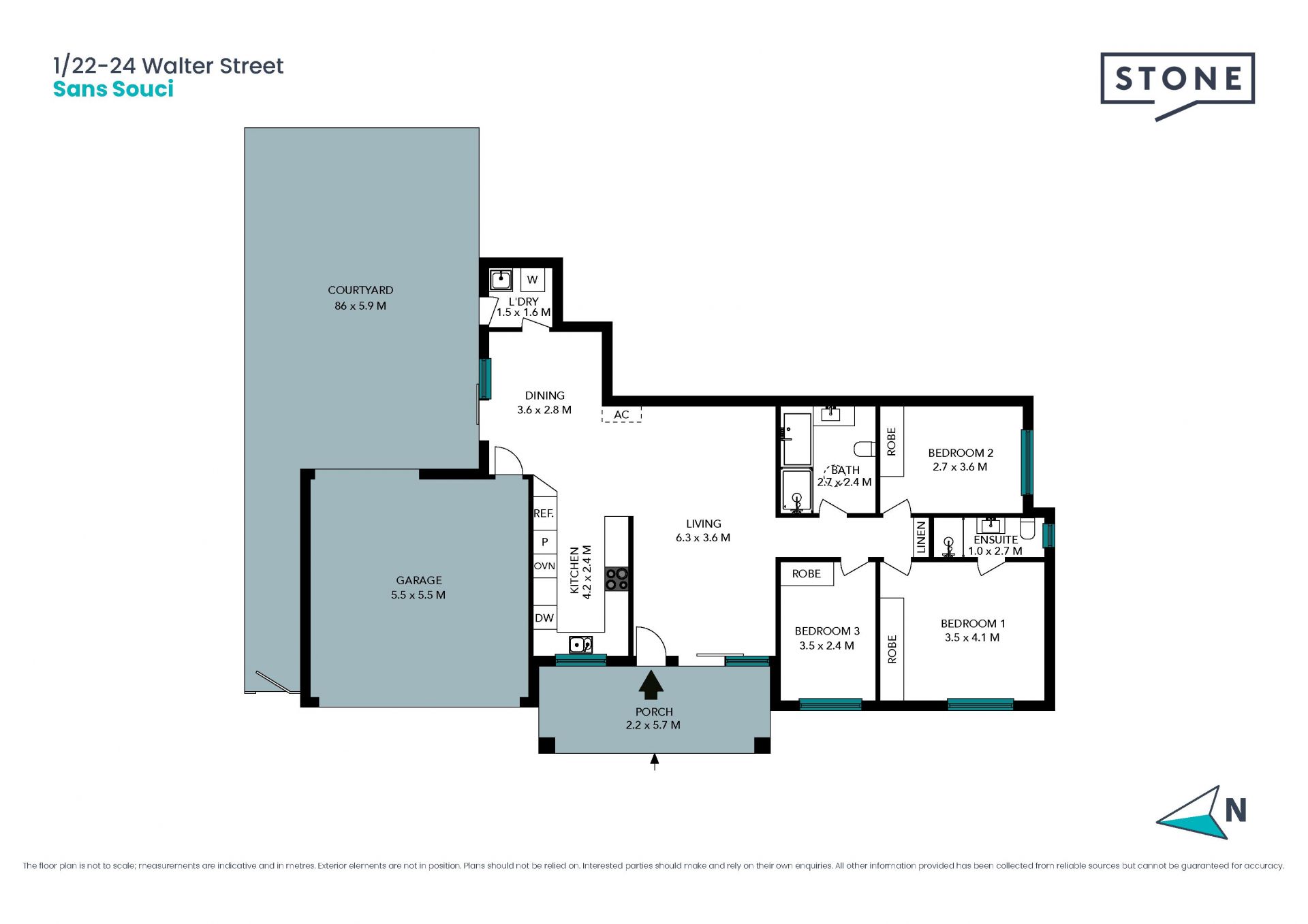 Prestige front villa in one of Sans Souci's most coveted streets