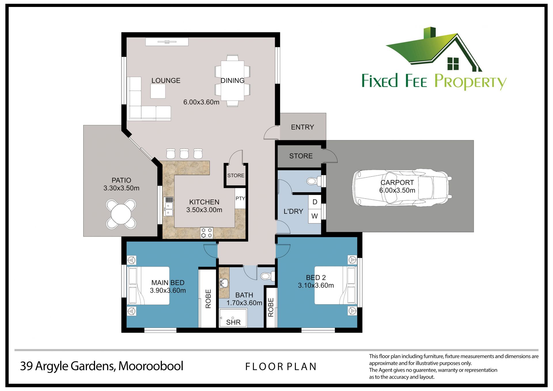 Stylish 2 bedroom Villa