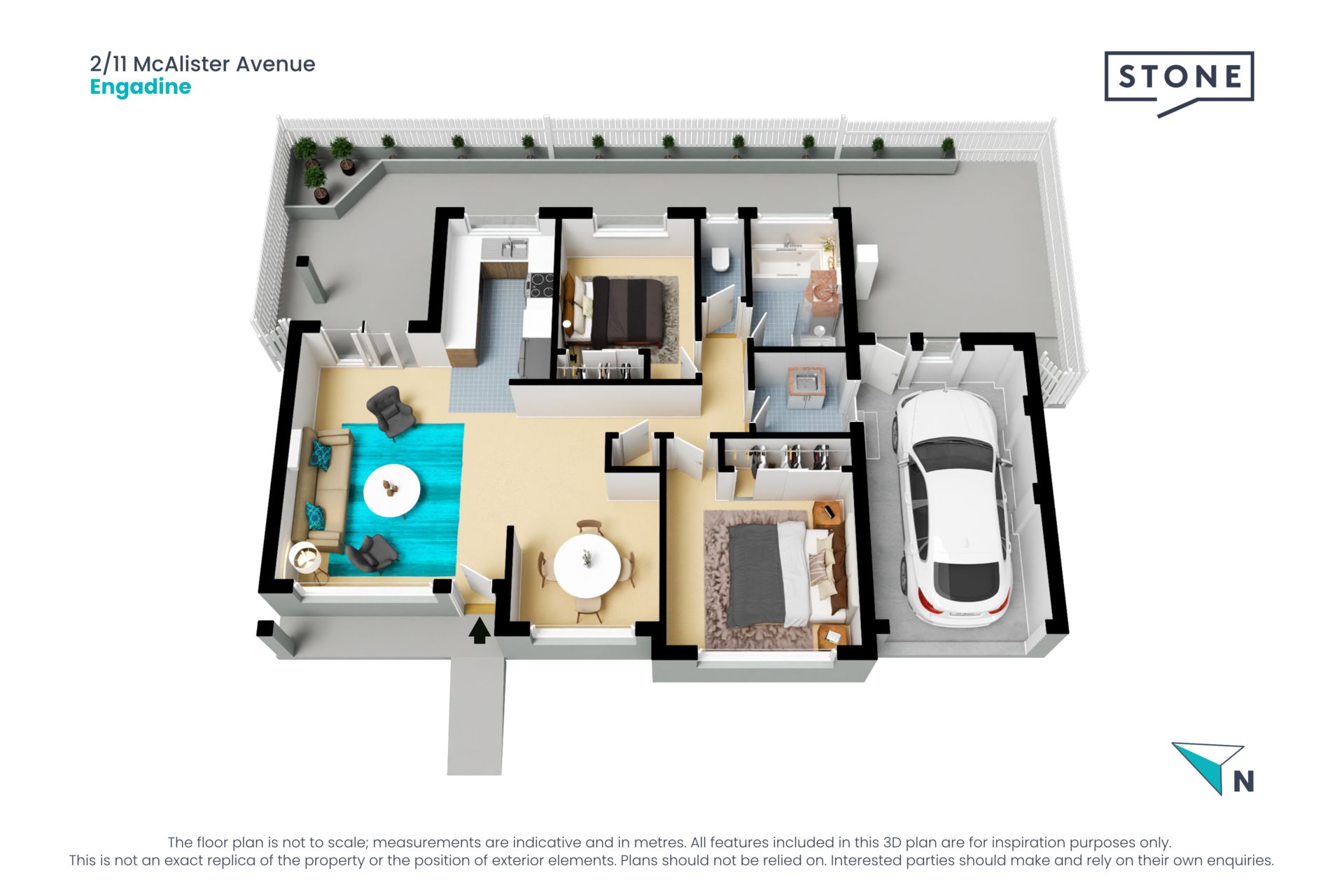 Private freestanding villa in a convenient locale